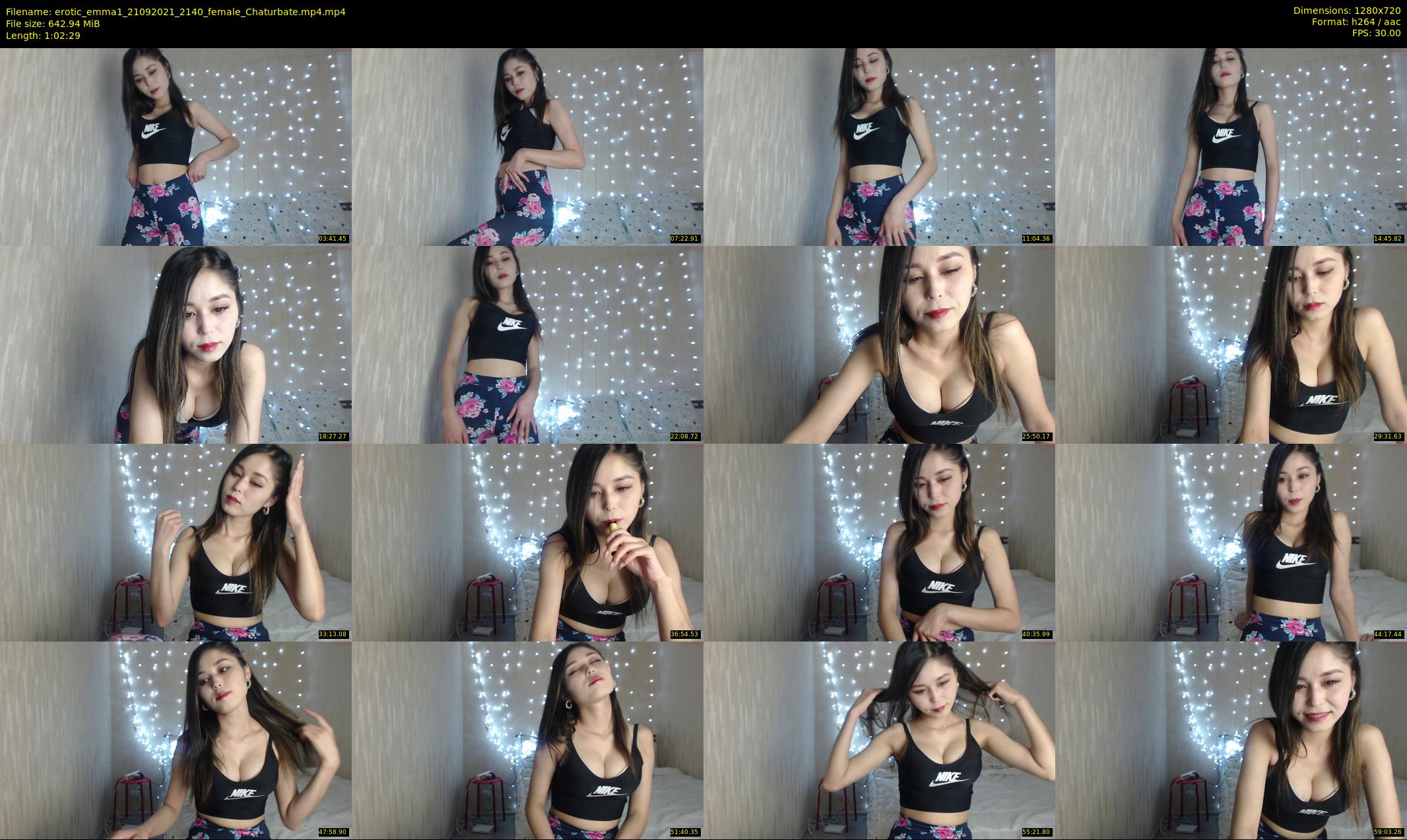 erotic_emma1 — 63 minute Chaturbate female cam show recording, 720p, Sep 21, 2021