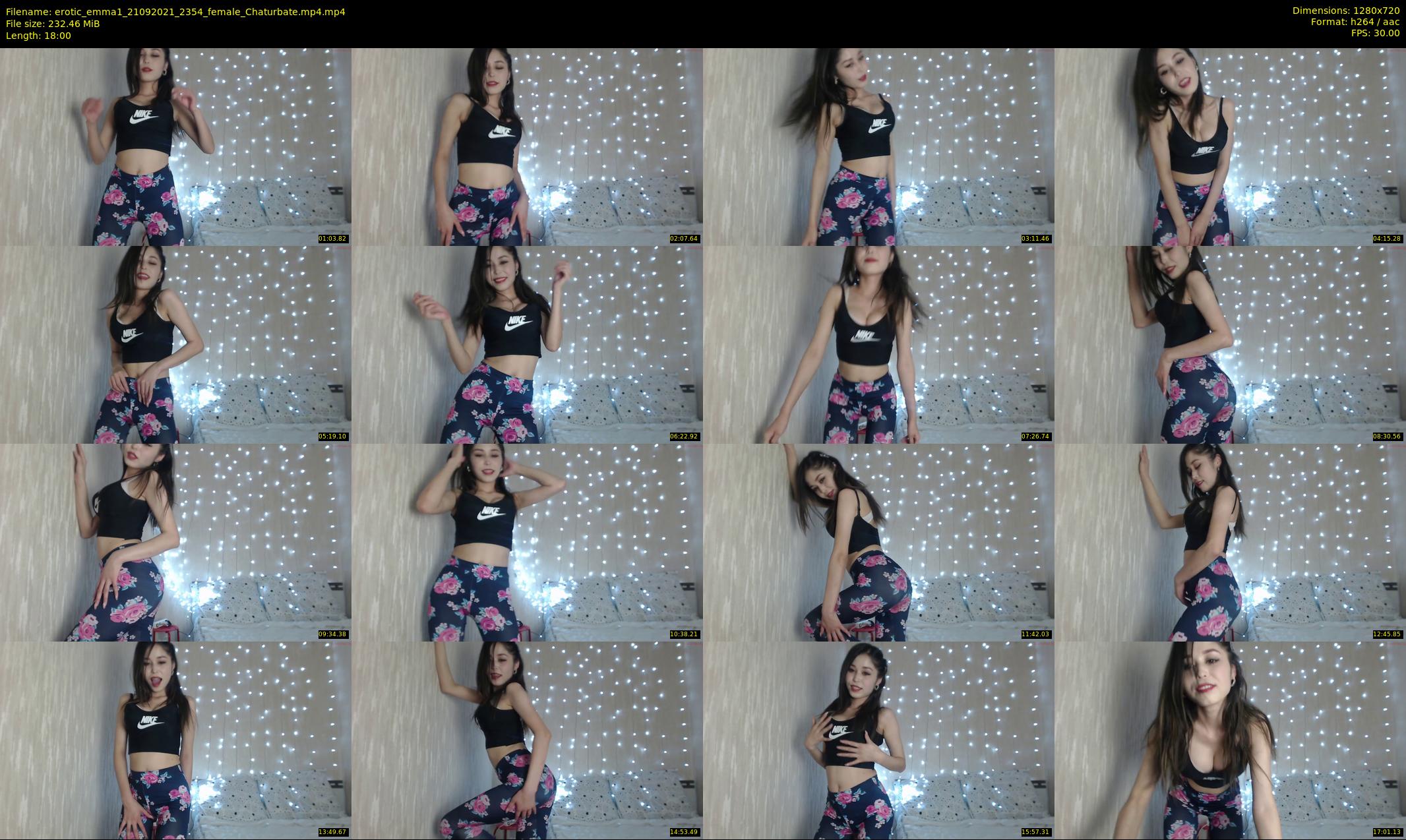 erotic_emma1 — 18 minute Chaturbate female cam show recording, 720p, Sep 21, 2021