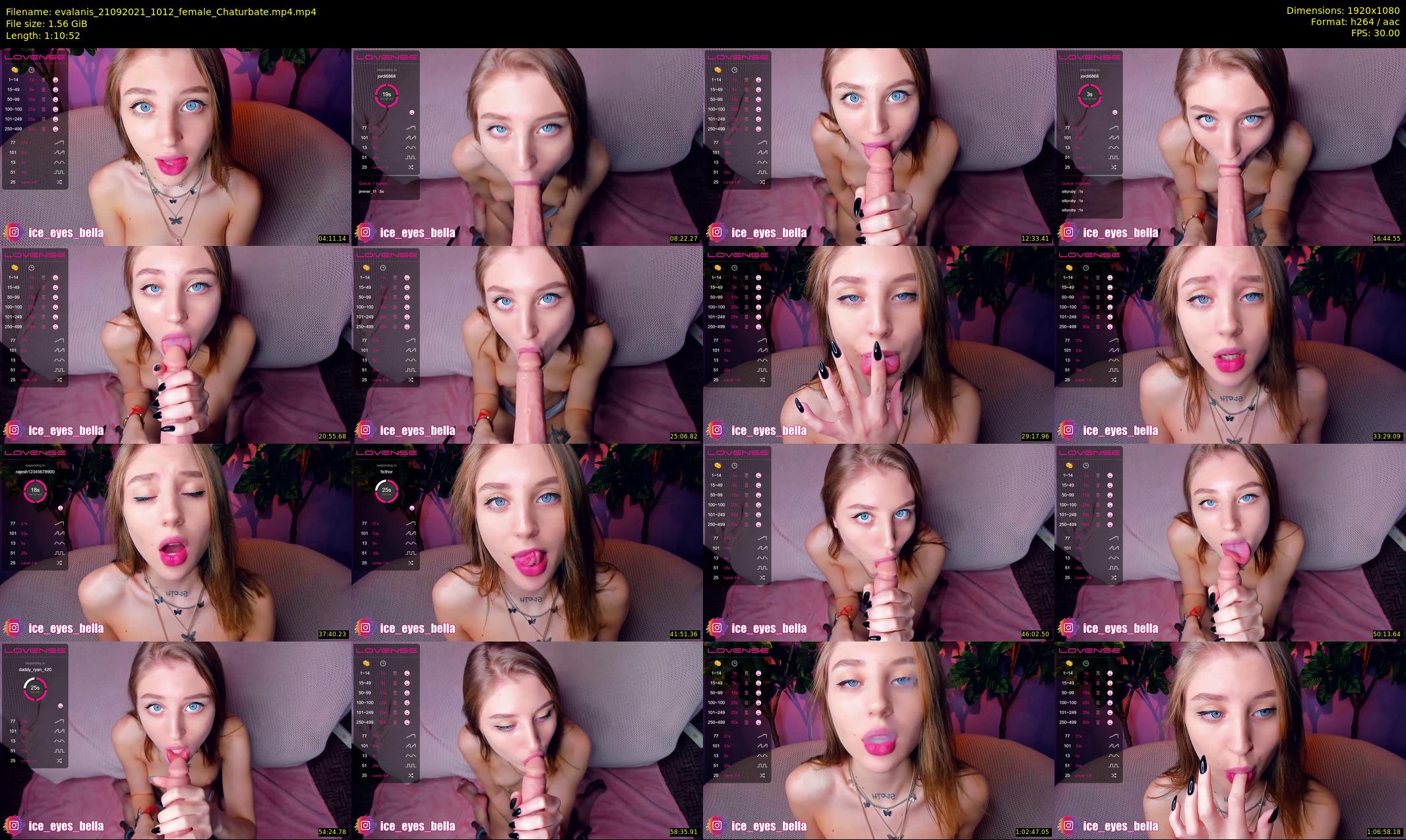 evalanis — 71 minute Chaturbate couple cam show recording, 1080p, Sep 21, 2021