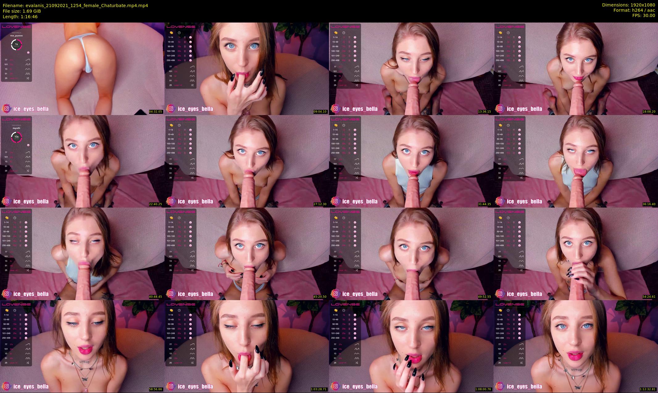 evalanis — 77 minute Chaturbate couple cam show recording, 1080p, Sep 21, 2021