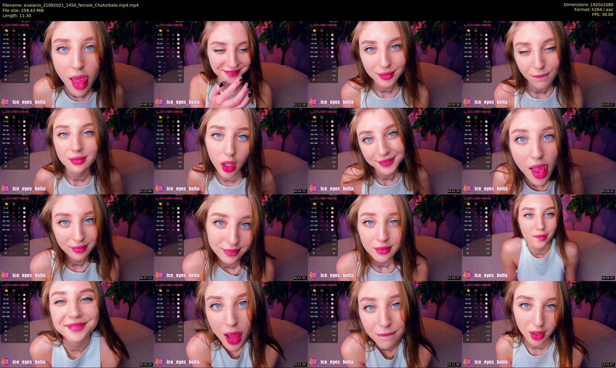 evalanis — 12 minute Chaturbate couple cam show recording, 1080p, Sep 21, 2021