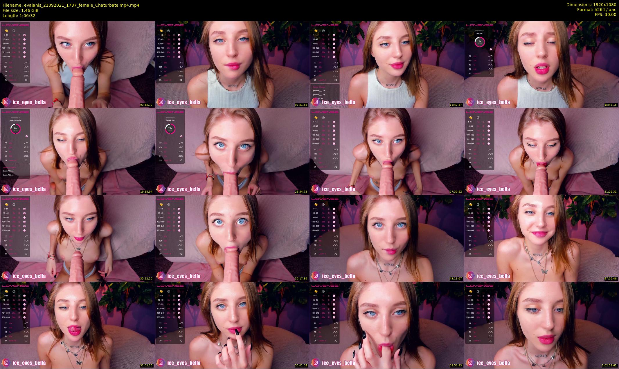 evalanis — 67 minute Chaturbate couple cam show recording, 1080p, Sep 21, 2021