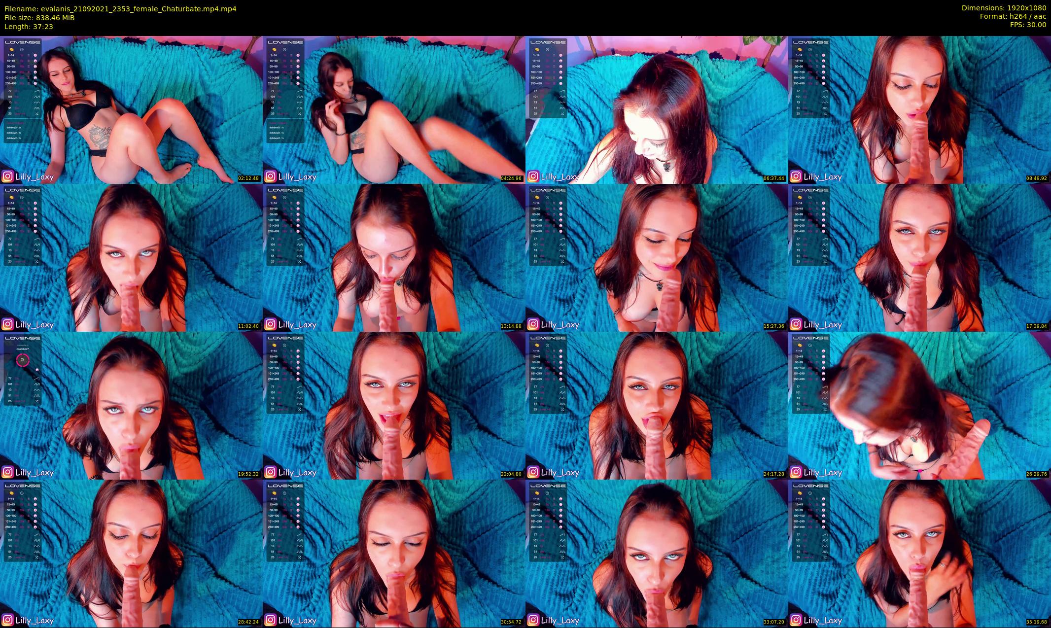 evalanis — 38 minute Chaturbate couple cam show recording, 1080p, Sep 21, 2021