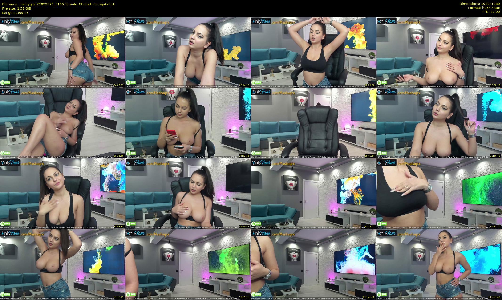 haileygrx — 70 minute Chaturbate female cam show recording, 1080p, Sep 22, 2021