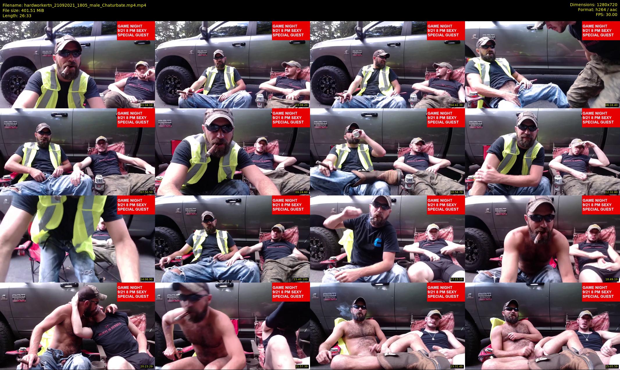 hardworkertn — 27 minute Chaturbate male cam show recording, 720p, Sep 21, 2021