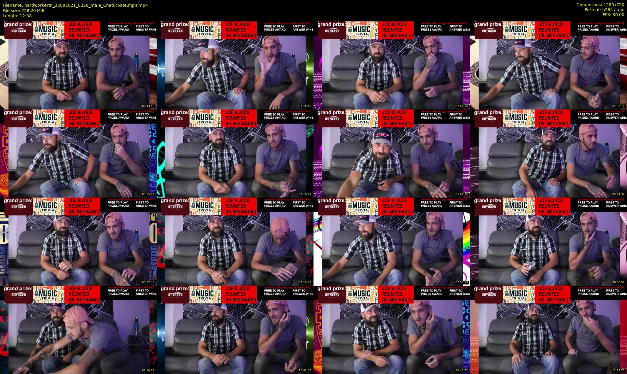 hardworkertn — 13 minute Chaturbate male cam show recording, 720p, Sep 22, 2021