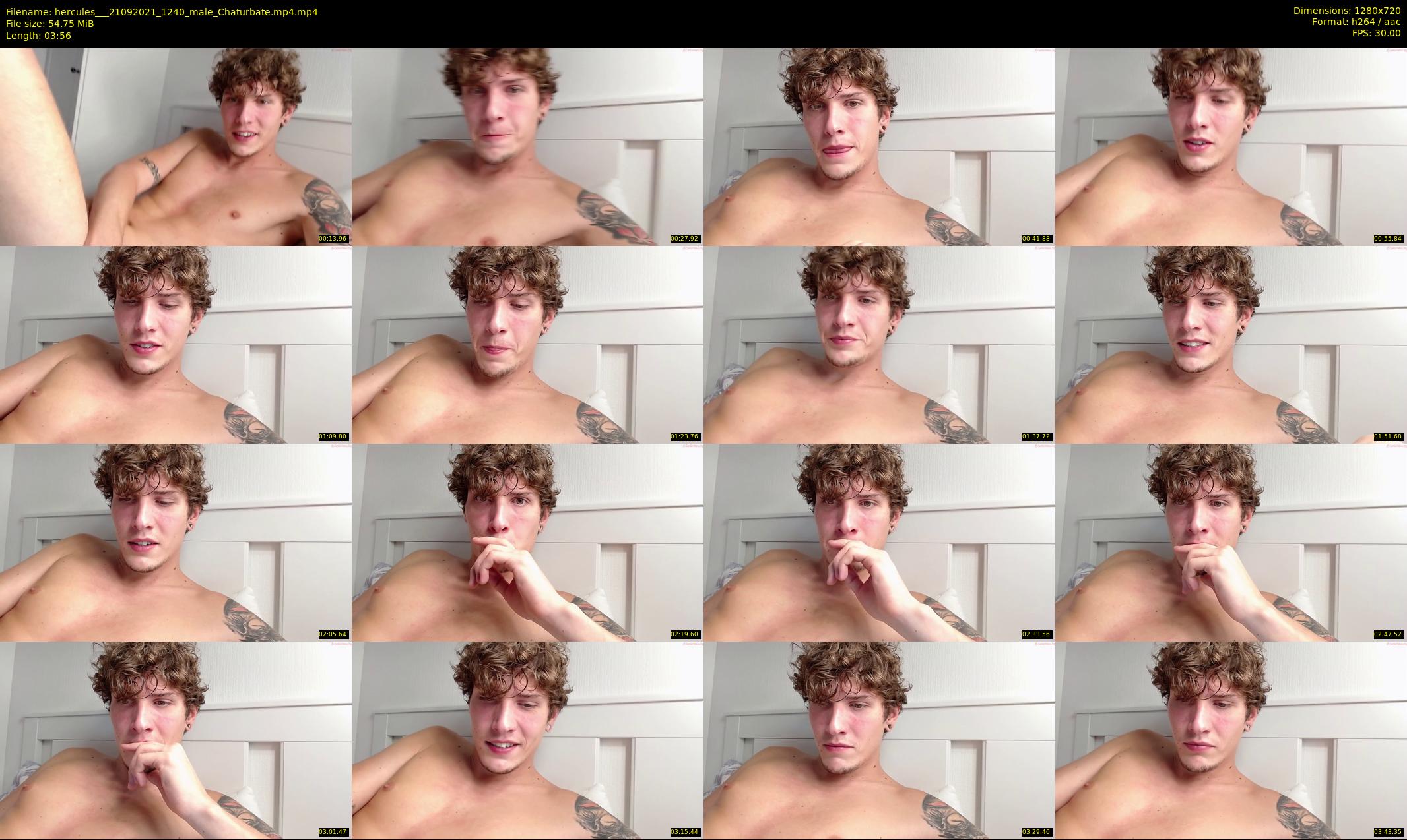 hercules__ — 4 minute Chaturbate male cam show recording, 720p, Sep 21, 2021