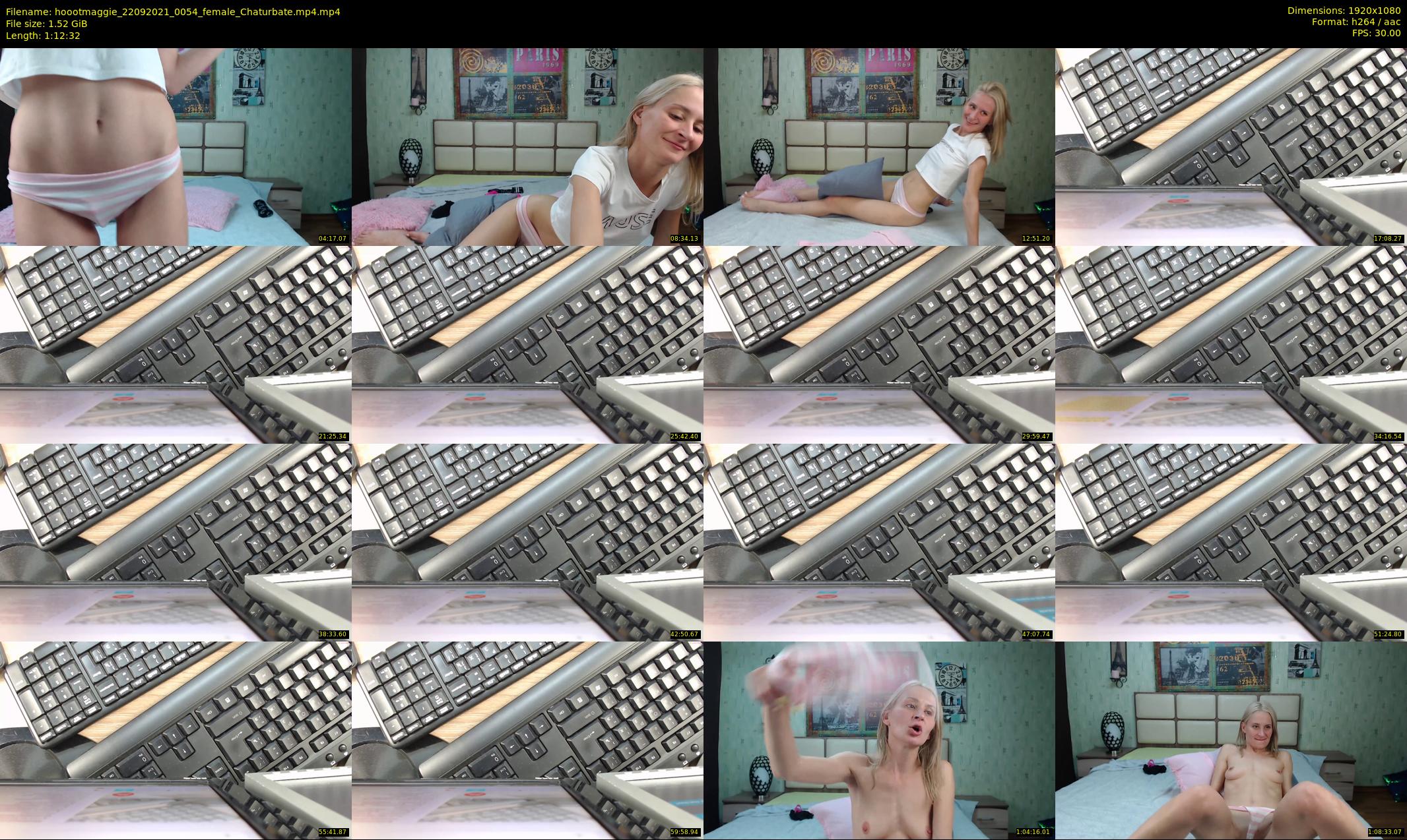 hoootmaggie — 73 minute Chaturbate couple cam show recording, 1080p, Sep 22, 2021