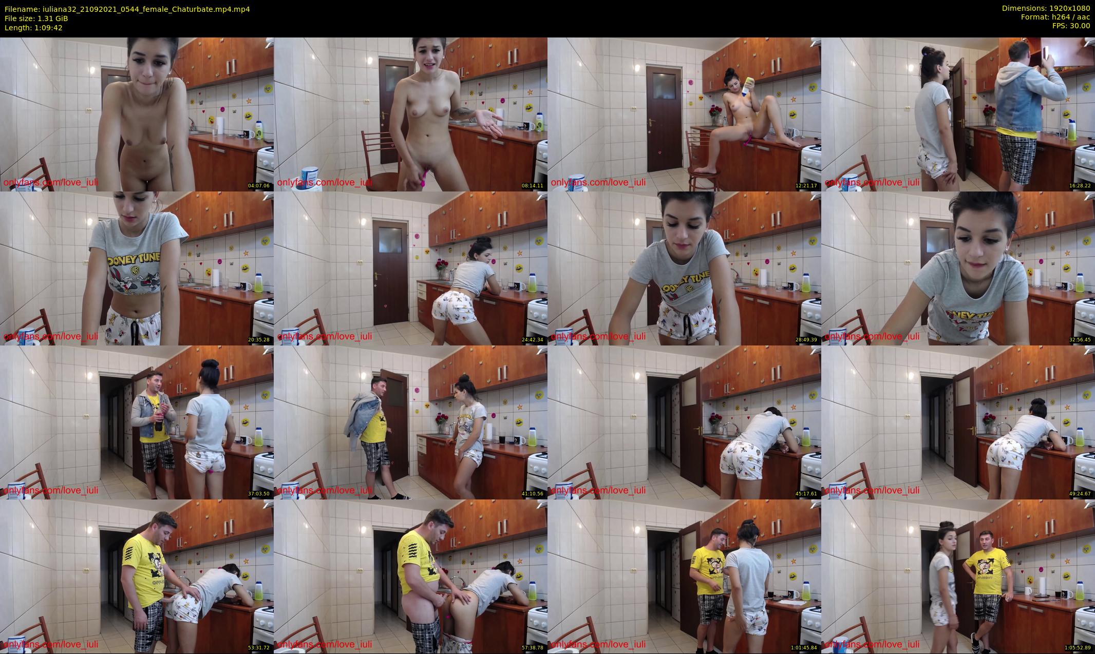 iuliana32 — 70 minute Chaturbate couple cam show recording, 1080p, Sep 21, 2021