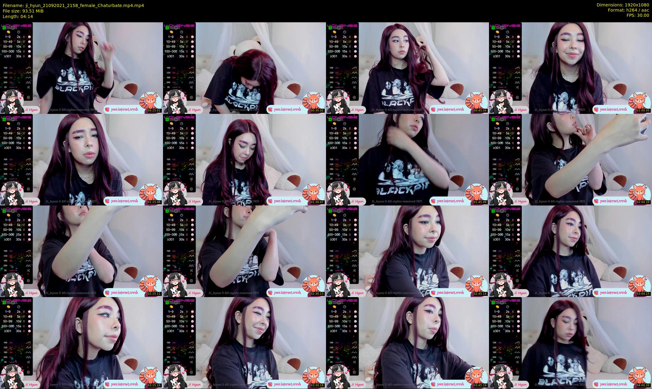 ji_hyun — 5 minute Chaturbate female cam show recording, 1080p, Sep 21, 2021