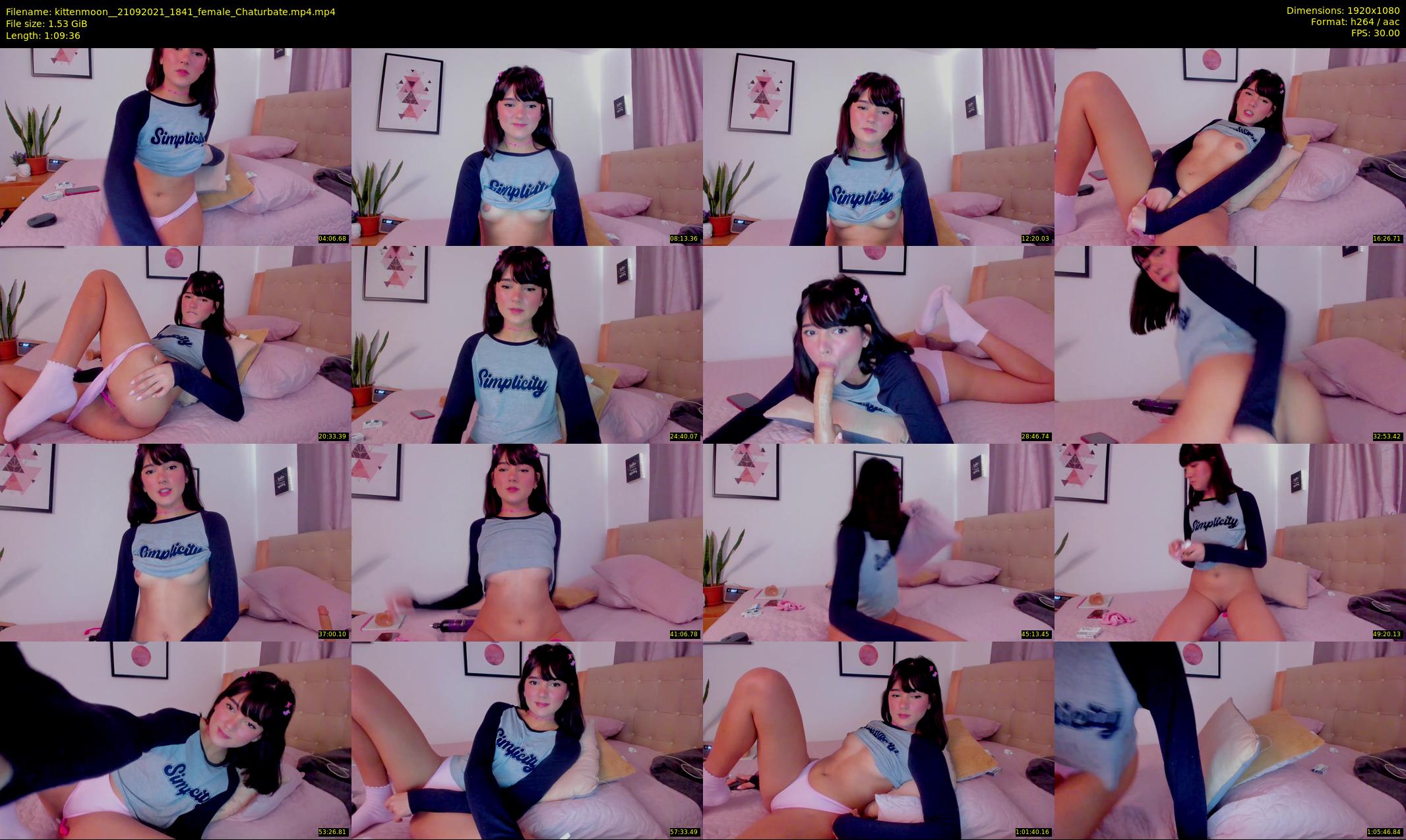 kittenmoon_ — 70 minute Chaturbate female cam show recording, 1080p, Sep 21, 2021