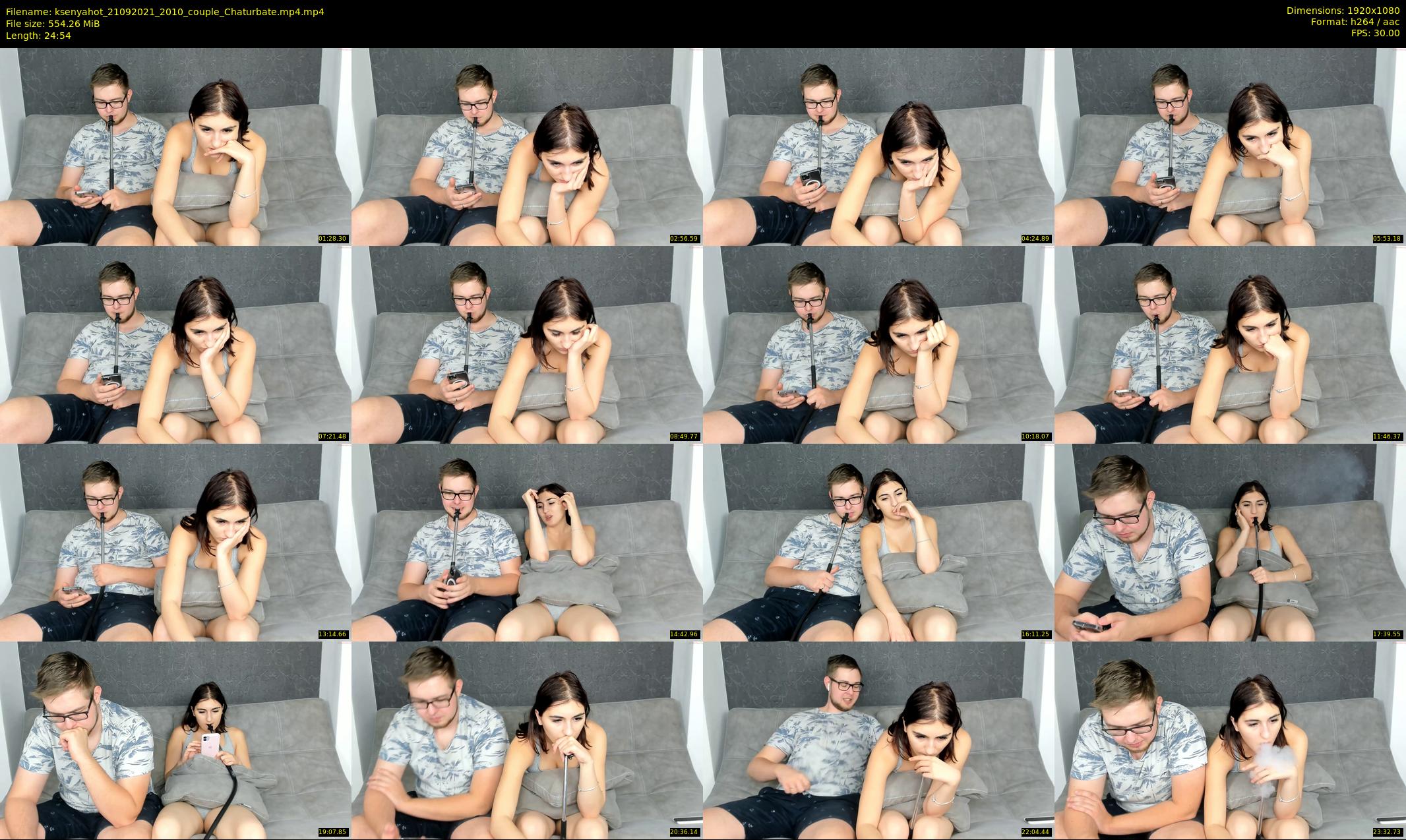 ksenyahot — 25 minute Chaturbate couple cam show recording, 1080p, Sep 21, 2021