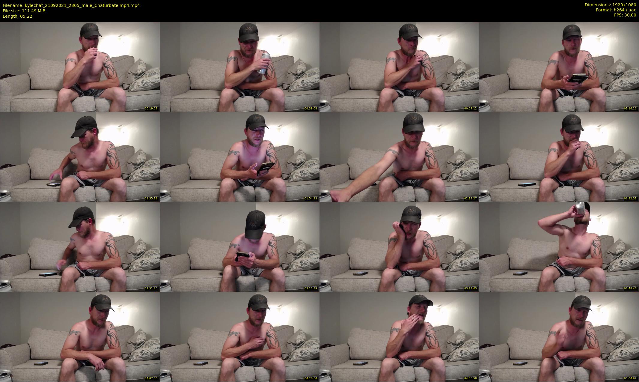 kylechat — 6 minute Chaturbate male cam show recording, 1080p, Sep 21, 2021