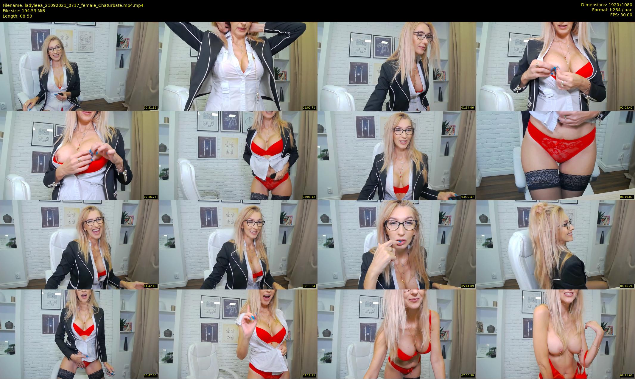ladyleea — 9 minute Chaturbate female cam show recording, 1080p, Sep 21, 2021