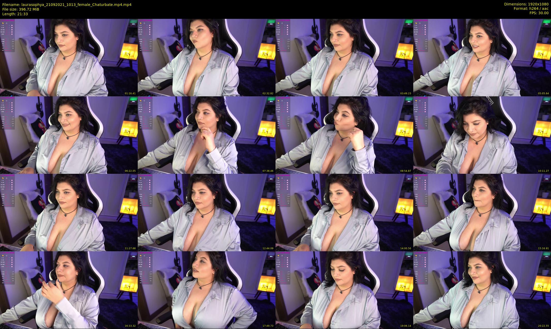 laurasophya — 22 minute Chaturbate female cam show recording, 1080p, Sep 21, 2021