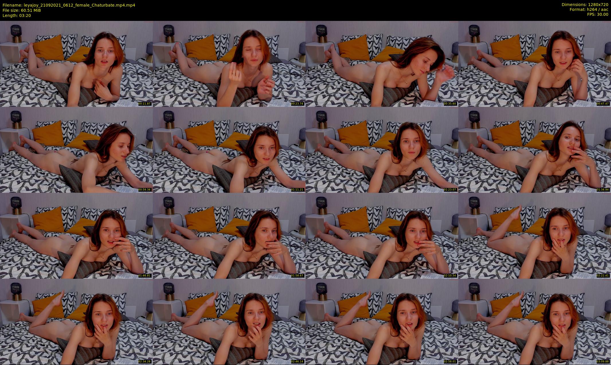 leyajoy — 4 minute Chaturbate female cam show recording, 720p, Sep 21, 2021