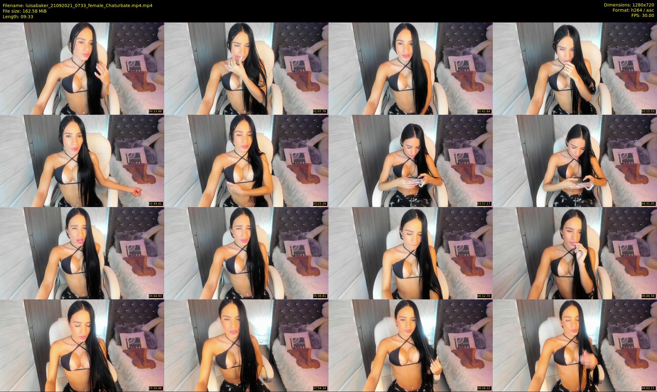 luisabaker — 10 minute Chaturbate female cam show recording, 720p, Sep 21, 2021