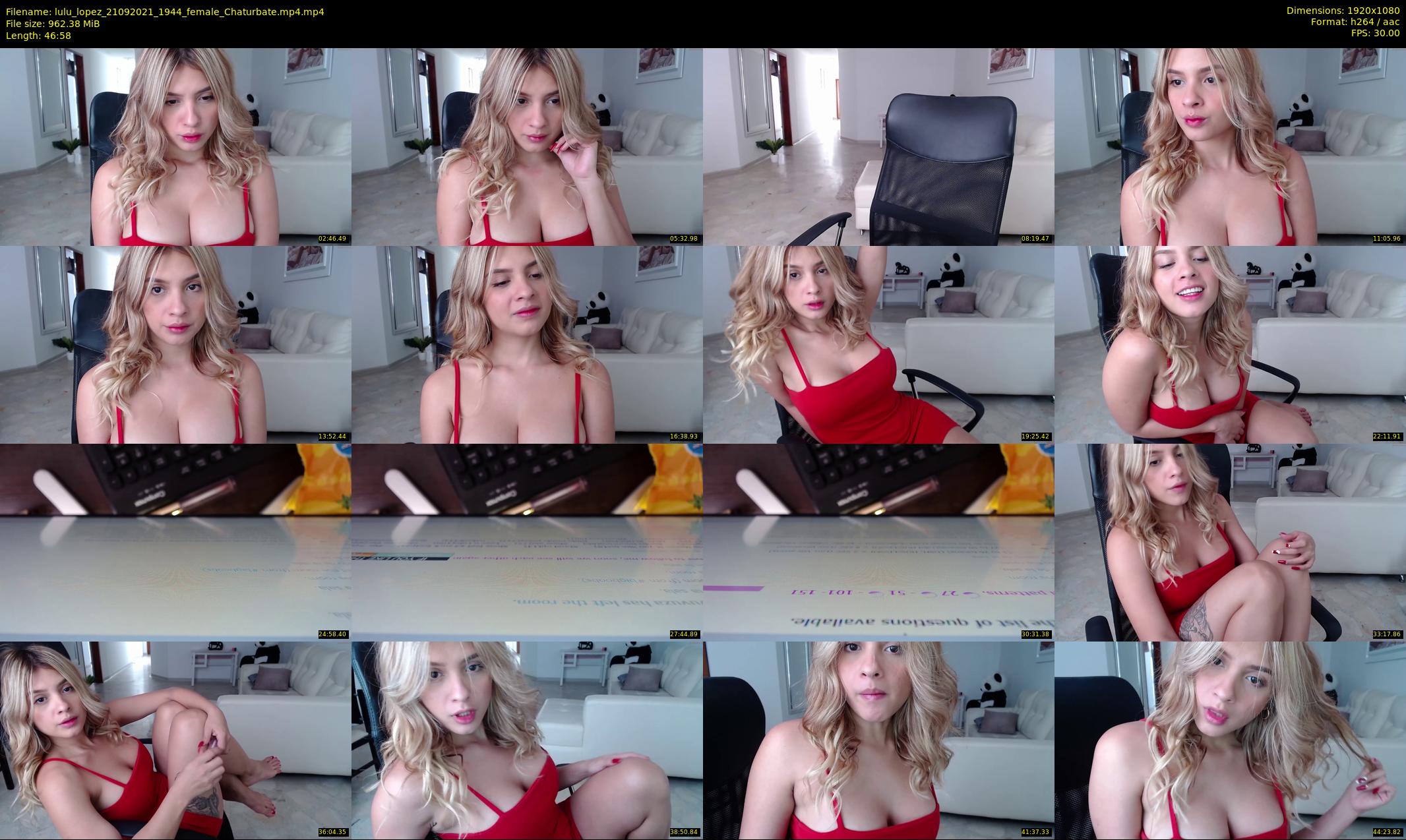lulu_lopez — 47 minute Chaturbate female cam show recording, 1080p, Sep 21, 2021