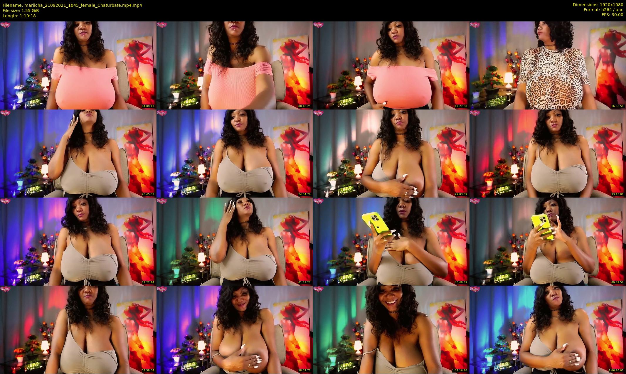 mariicha — 71 minute Chaturbate female cam show recording, 1080p, Sep 21, 2021