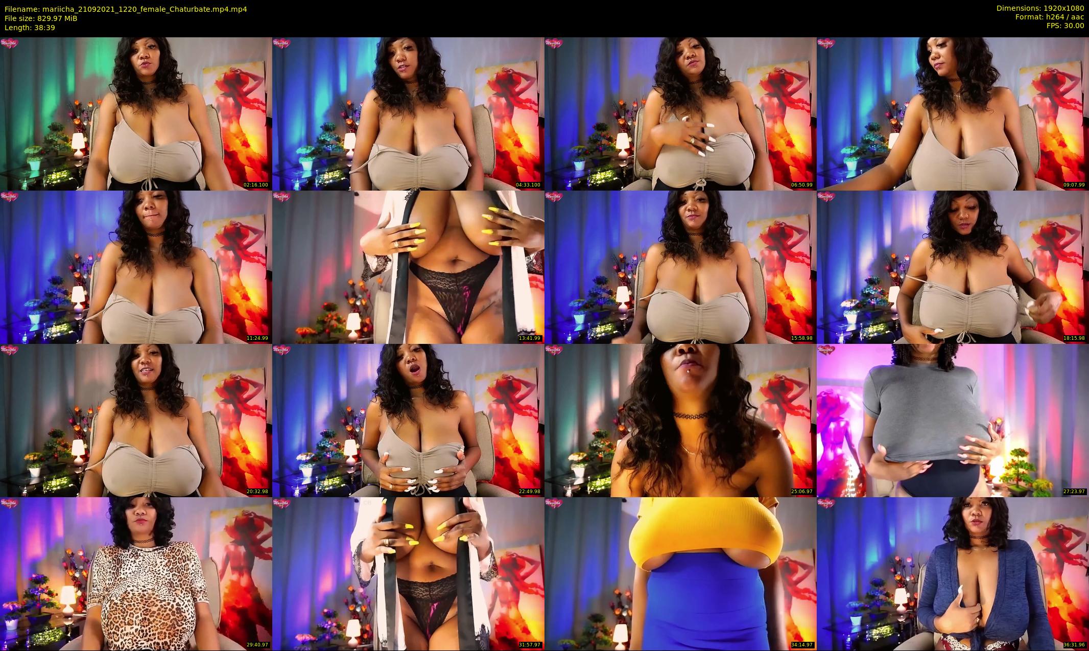 mariicha — 39 minute Chaturbate female cam show recording, 1080p, Sep 21, 2021