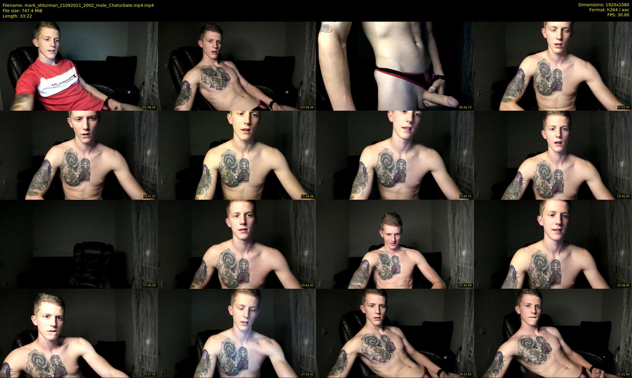 mark_shturman — 34 minute Chaturbate male cam show recording, 1080p, Sep 21, 2021