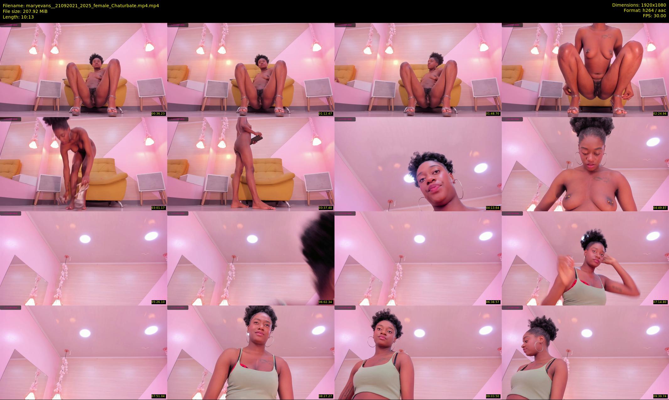 maryevans_ — 11 minute Chaturbate female cam show recording, 1080p, Sep 21, 2021