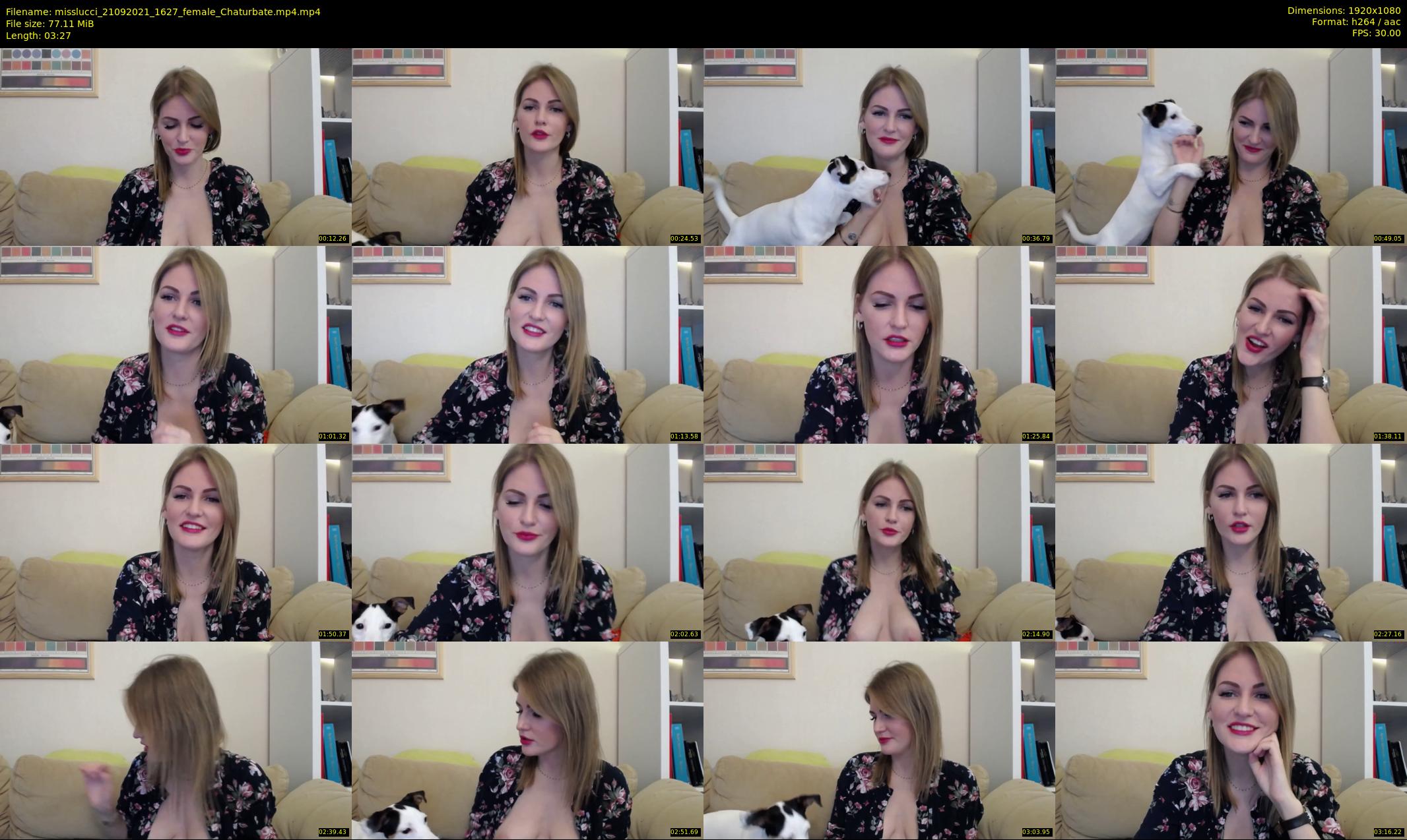 misslucci — 4 minute Chaturbate female cam show recording, 1080p, Sep 21, 2021
