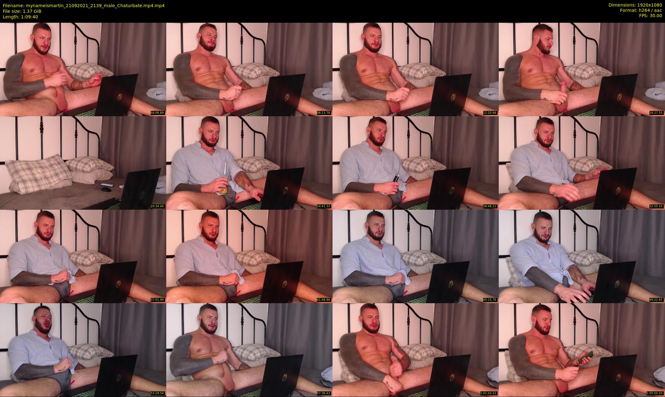 mynameismartin — 70 minute Chaturbate male cam show recording, 1080p, Sep 21, 2021