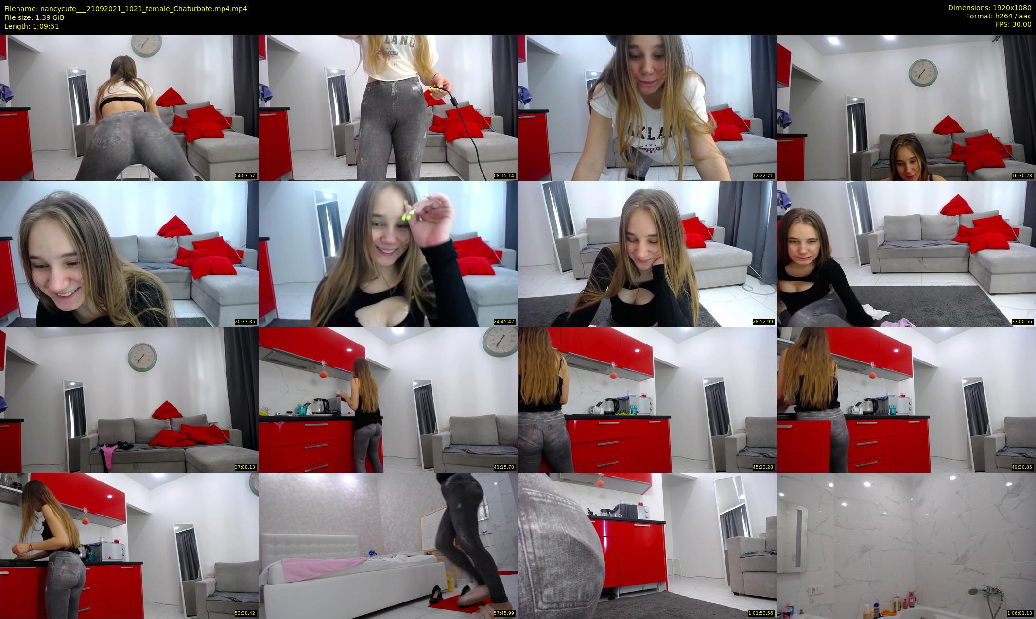 nancycute__ — 70 minute Chaturbate female cam show recording, 1080p, Sep 21, 2021