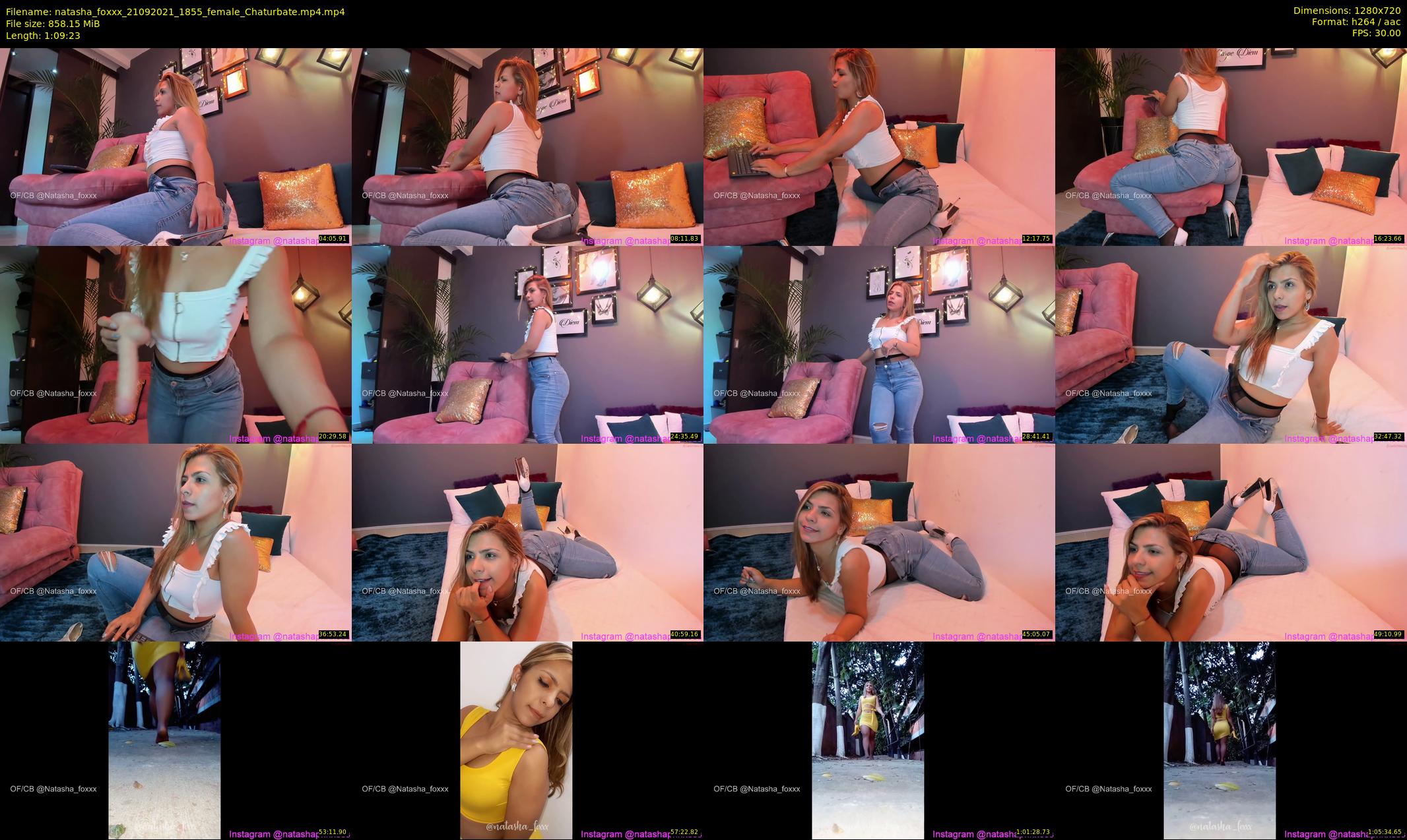 natasha_foxxx — 70 minute Chaturbate female cam show recording, 720p, Sep 21, 2021
