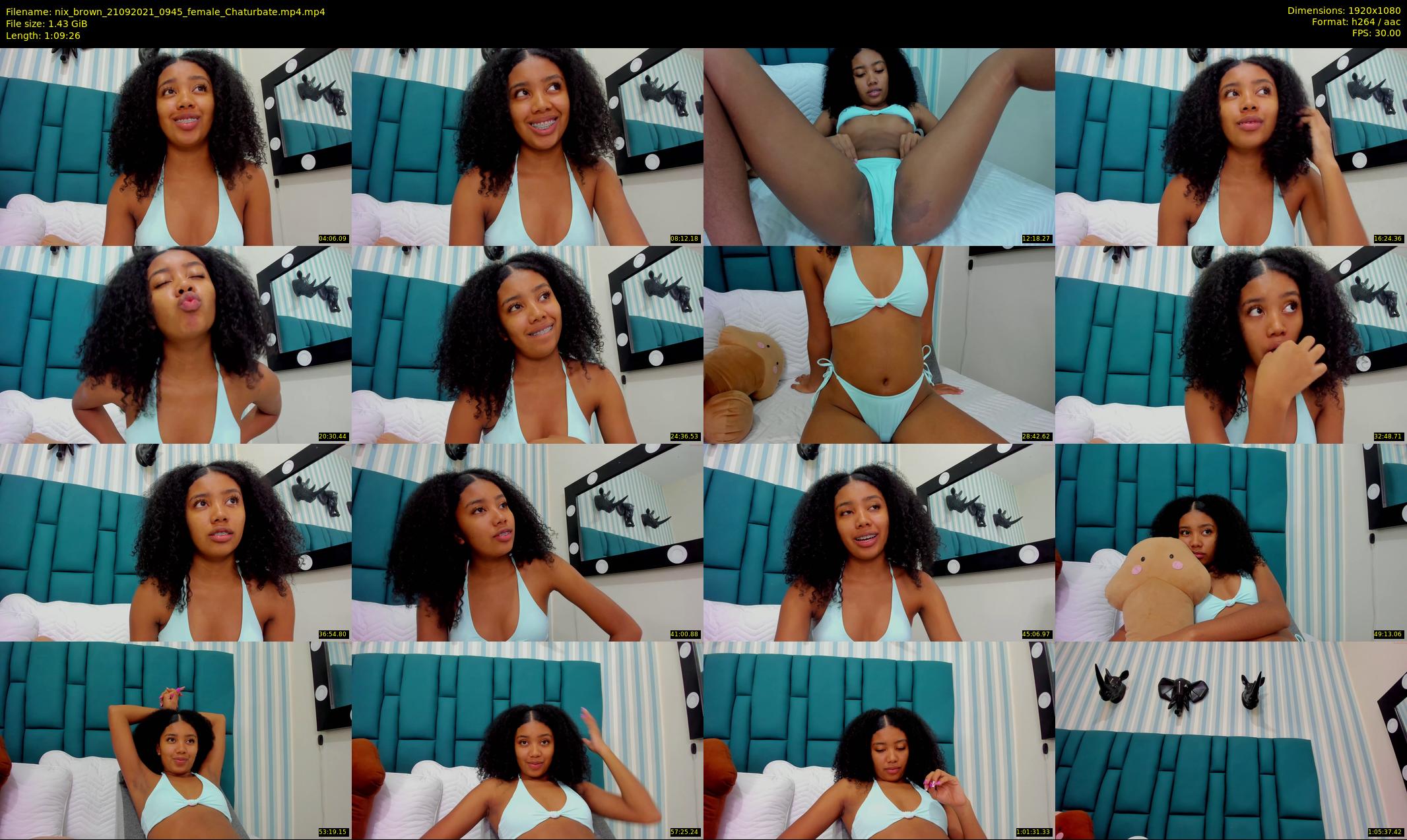 nix_brown — 70 minute Chaturbate female cam show recording, 1080p, Sep 21, 2021