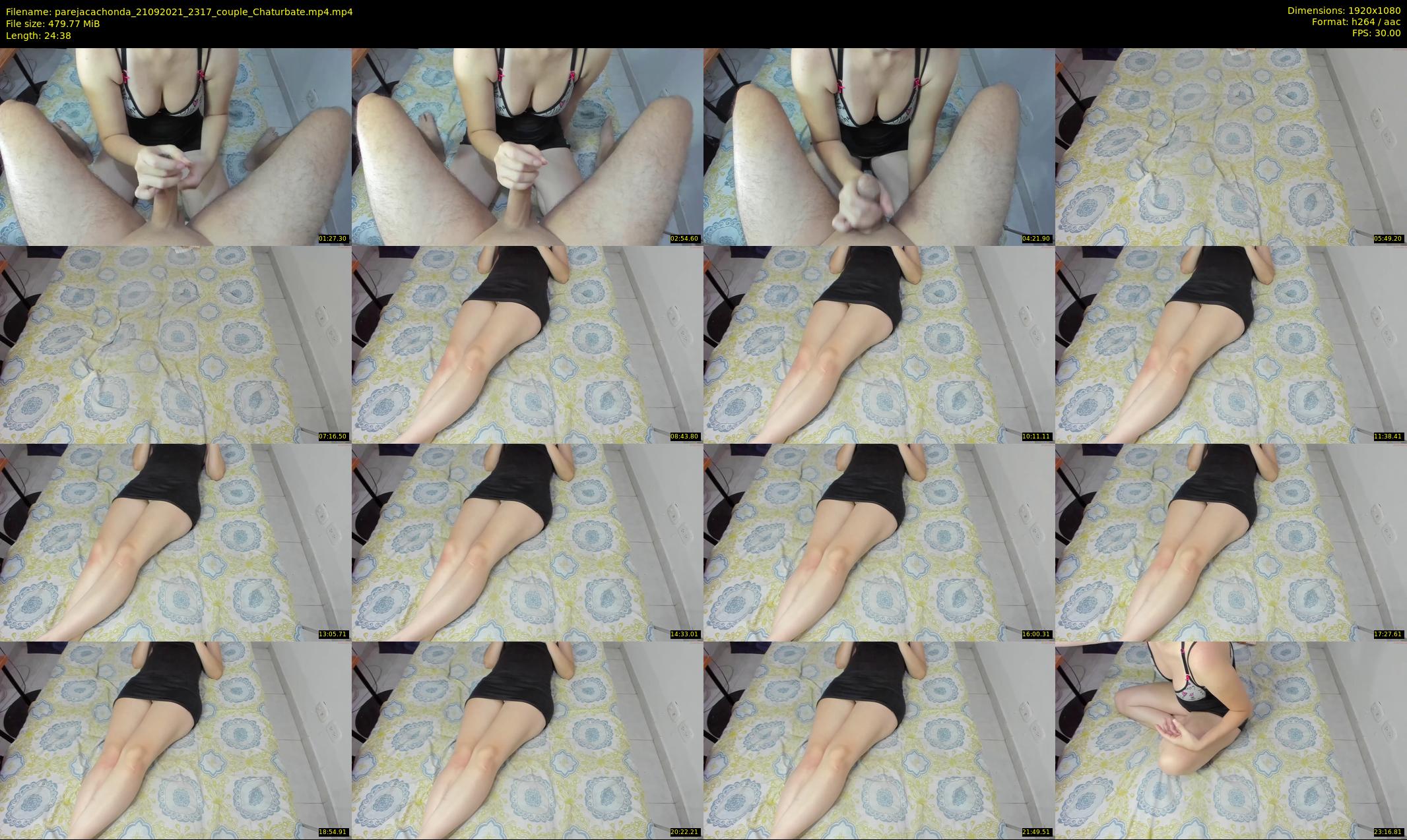 parejacachonda — 25 minute Chaturbate couple cam show recording, 1080p, Sep 21, 2021