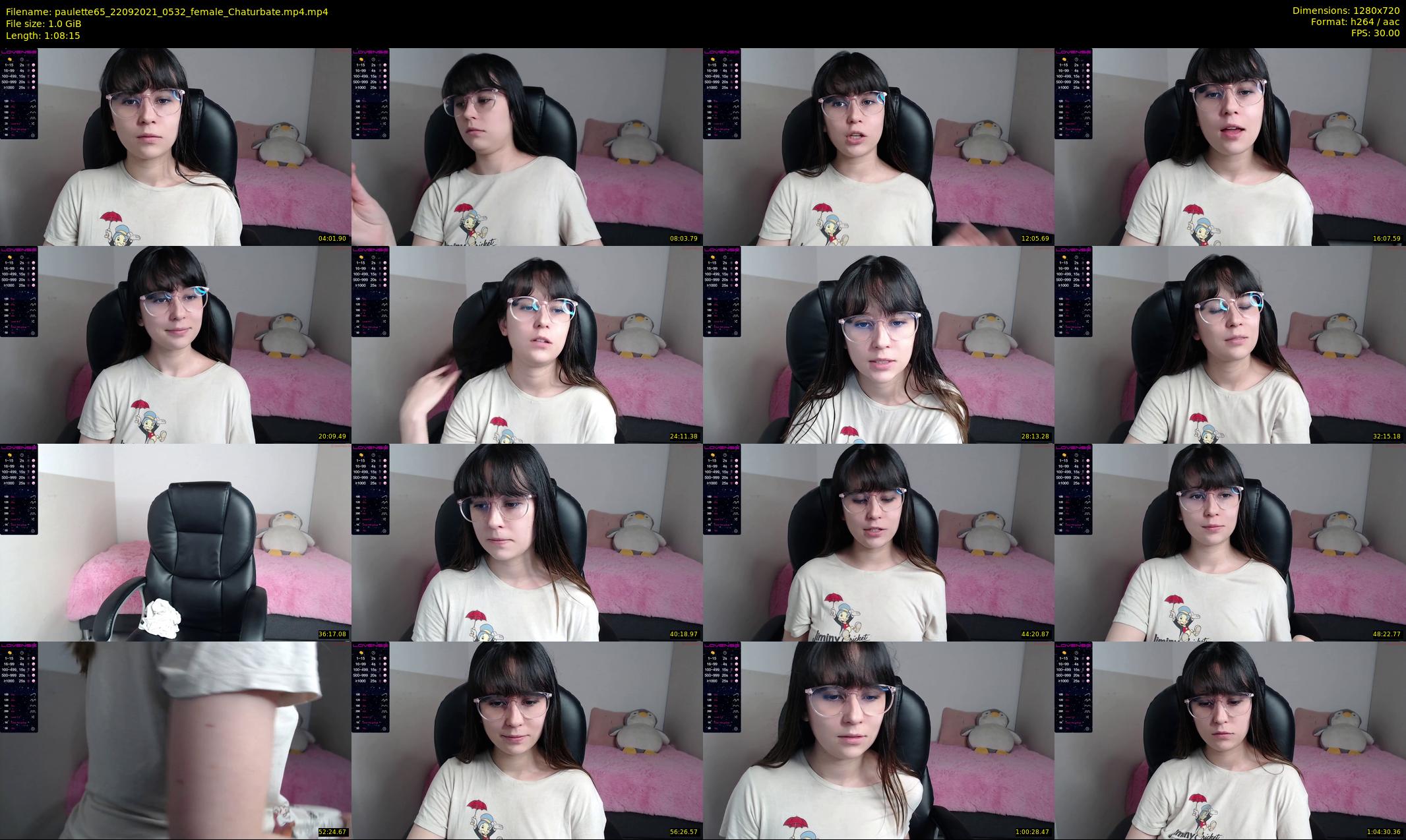 paulette65 — 69 minute Chaturbate female cam show recording, 720p, Sep 22, 2021