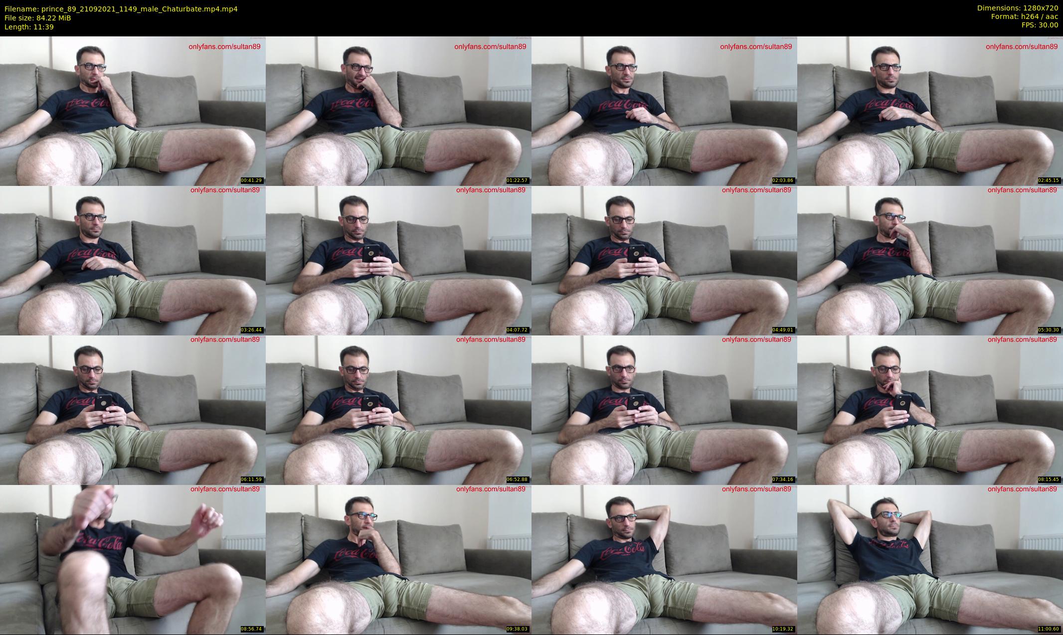prince_89 — 12 minute Chaturbate male cam show recording, 720p, Sep 21, 2021