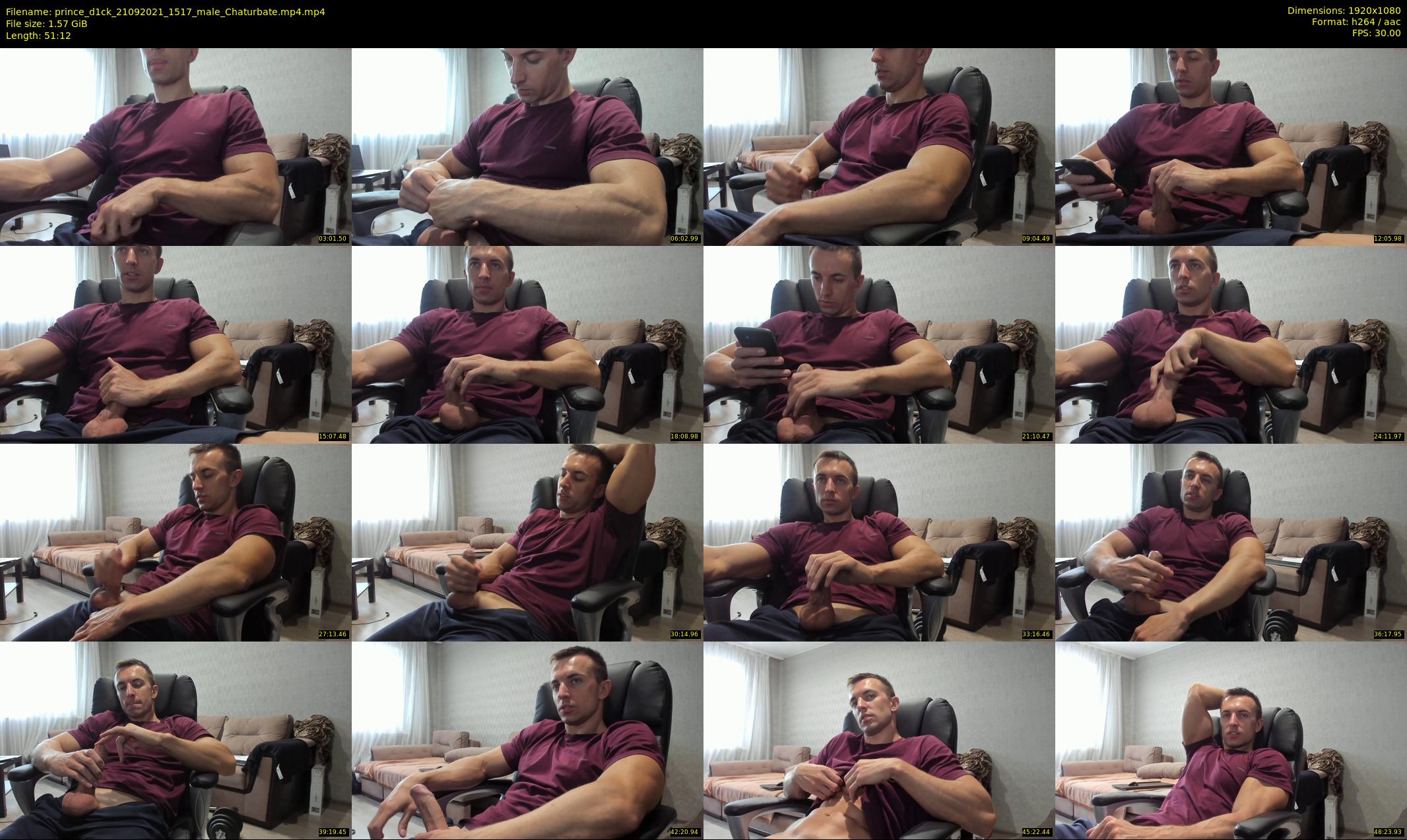 prince_d1ck — 52 minute Chaturbate male cam show recording, 1080p, Sep 21, 2021