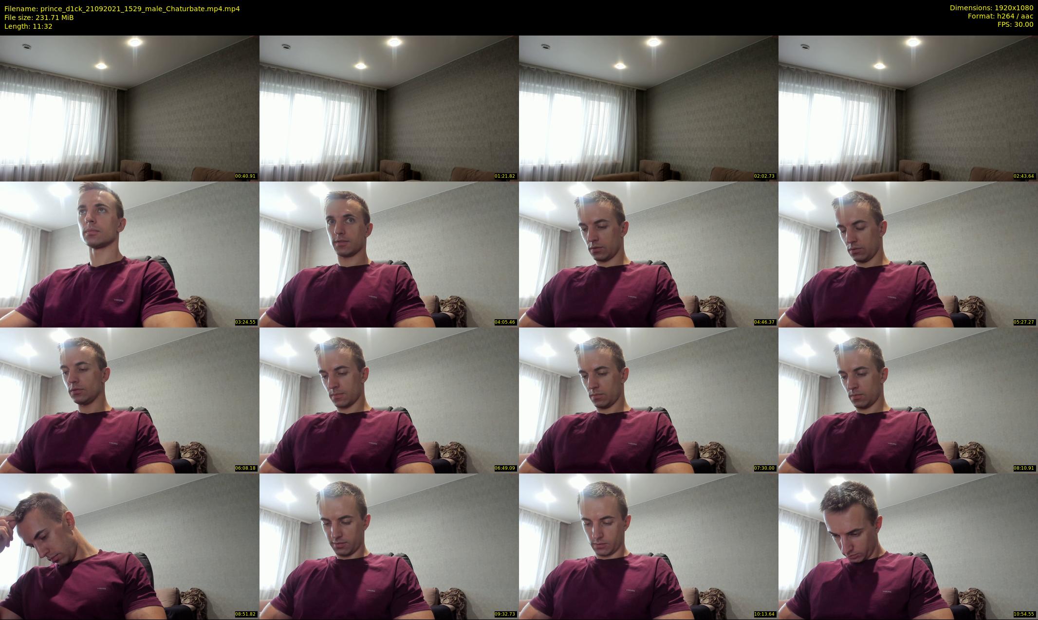 prince_d1ck — 12 minute Chaturbate male cam show recording, 1080p, Sep 21, 2021