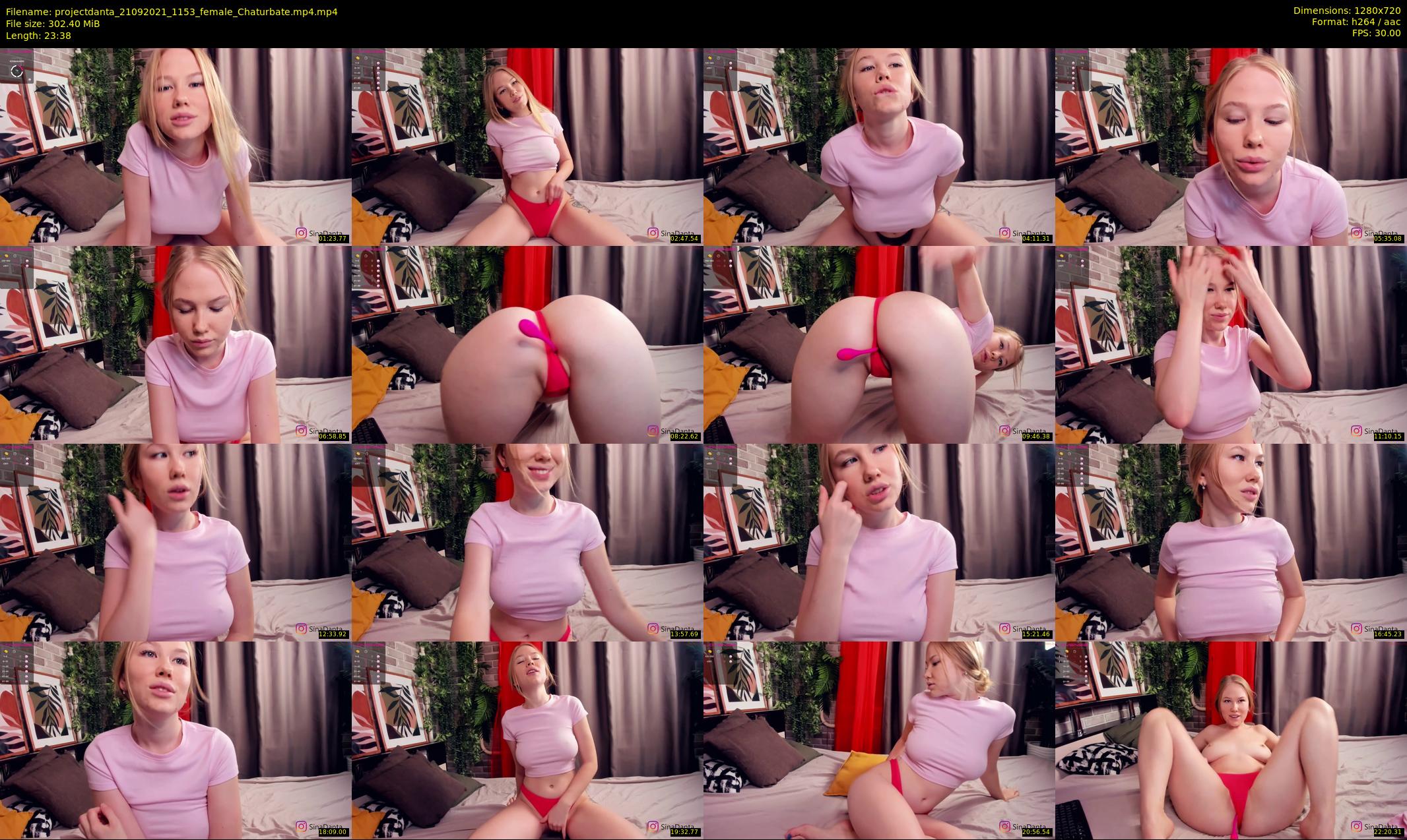 projectdanta — 24 minute Chaturbate female cam show recording, 720p, Sep 21, 2021