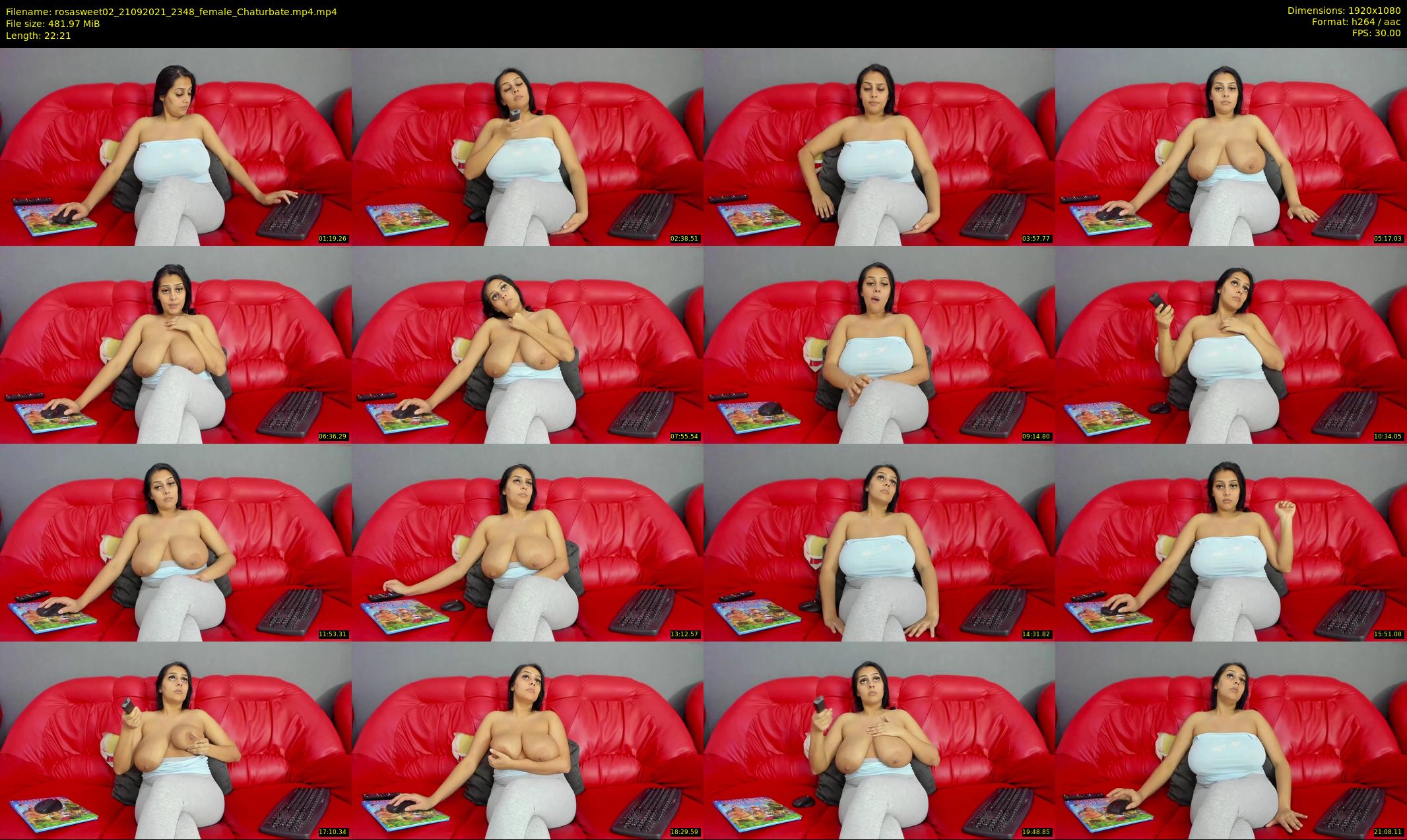 rosasweet02 — 23 minute Chaturbate female cam show recording, 1080p, Sep 21, 2021