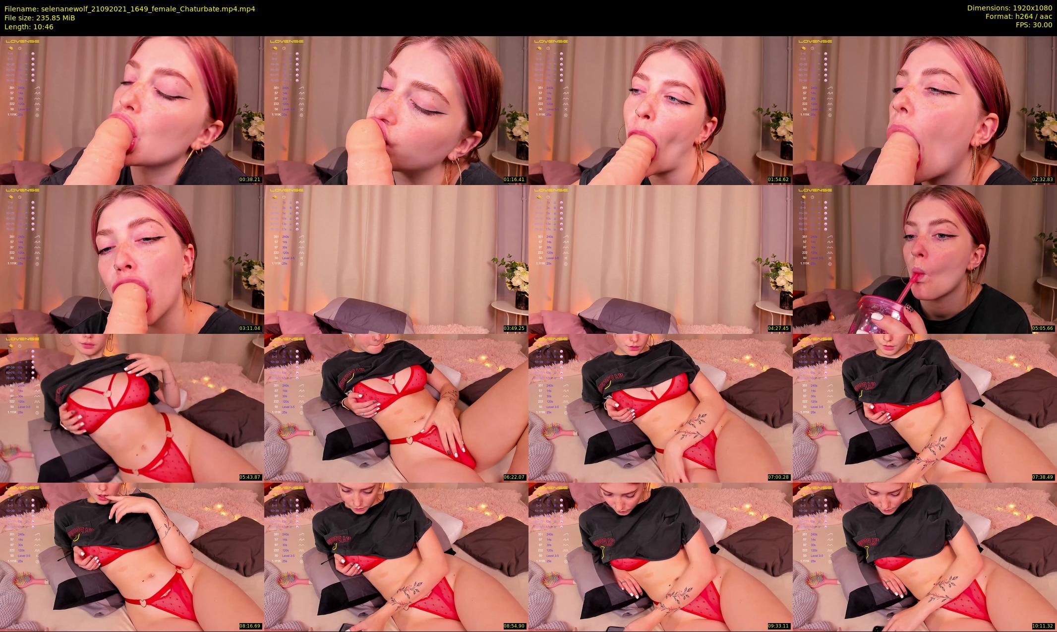 selenanewolf — 11 minute Chaturbate couple cam show recording, 1080p, Sep 21, 2021