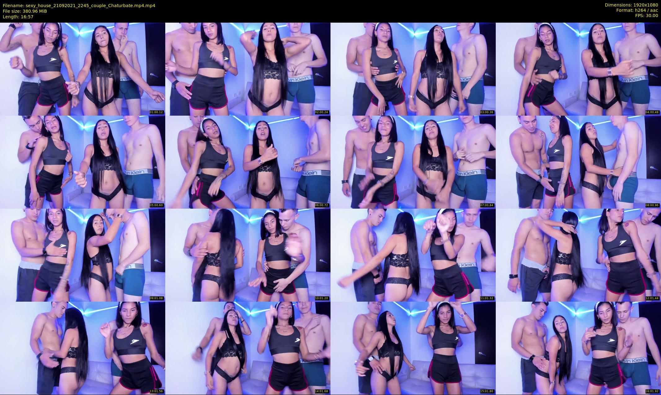 sexy_house — 17 minute Chaturbate couple cam show recording, 1080p, Sep 21, 2021