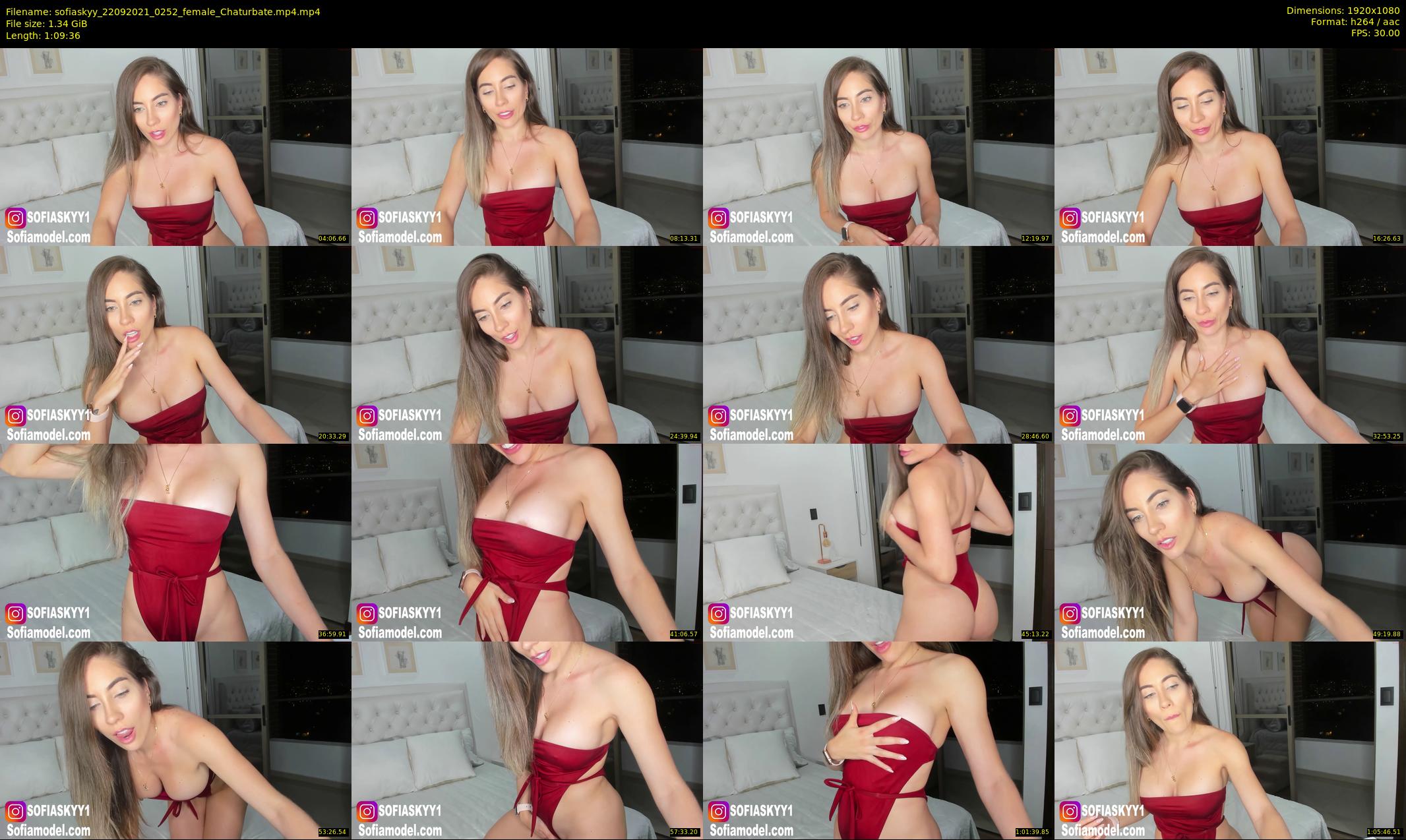 sofiaskyy — 70 minute Chaturbate female cam show recording, 1080p, Sep 22, 2021