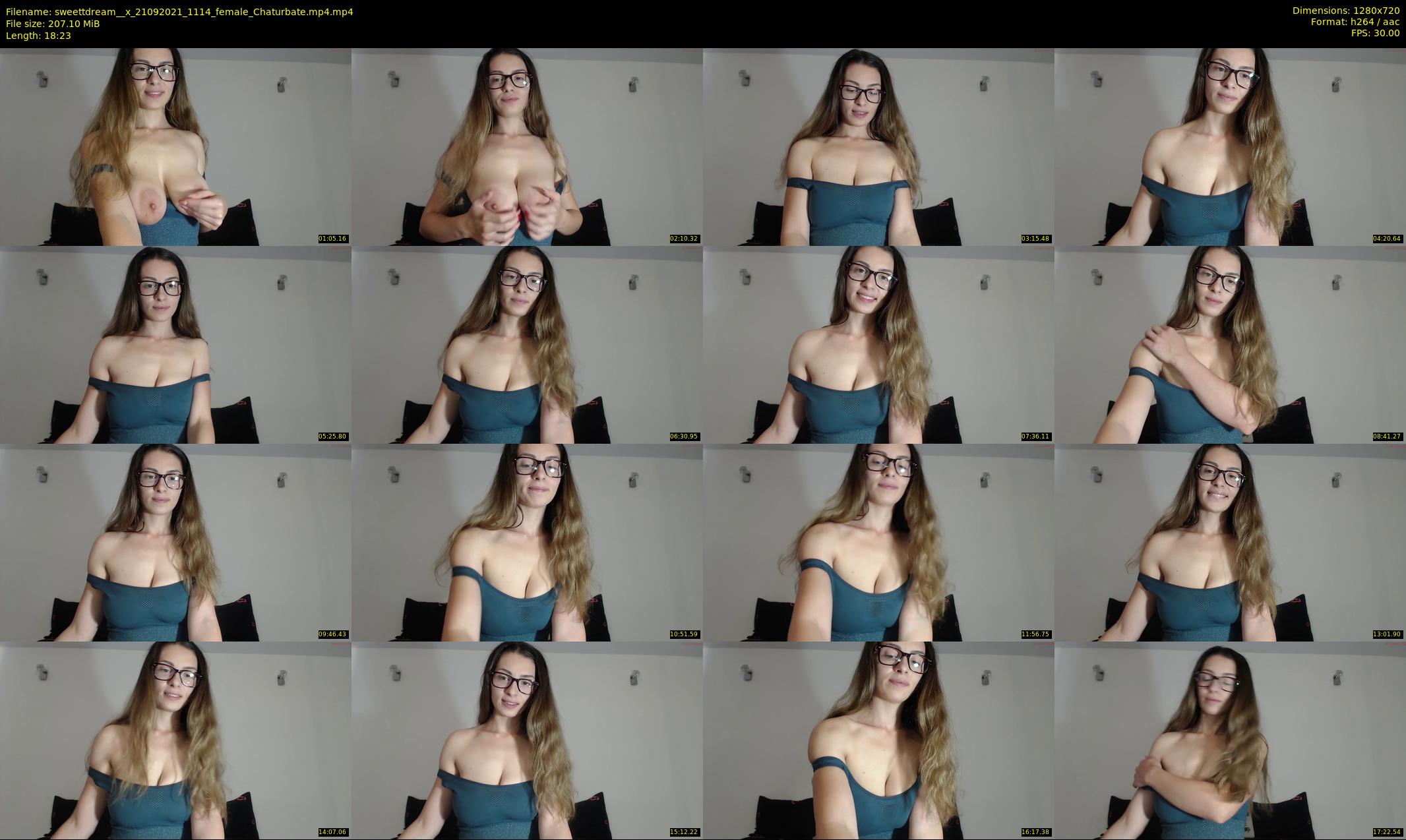 sweettdream__x — 19 minute Chaturbate female cam show recording, 720p, Sep 21, 2021