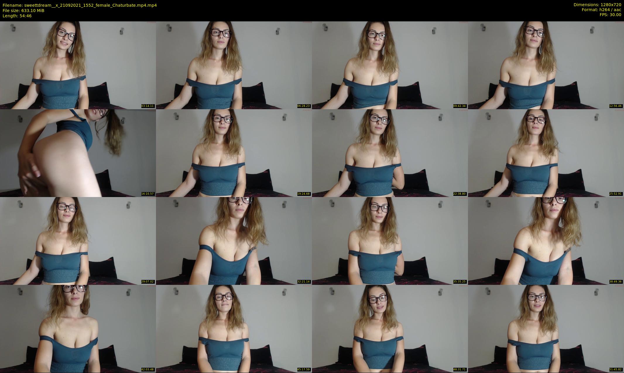 sweettdream__x — 55 minute Chaturbate female cam show recording, 720p, Sep 21, 2021