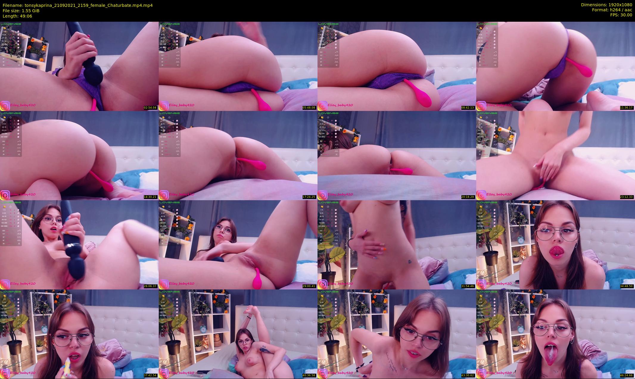 tonsykaprina — 50 minute Chaturbate couple cam show recording, 1080p, Sep 21, 2021