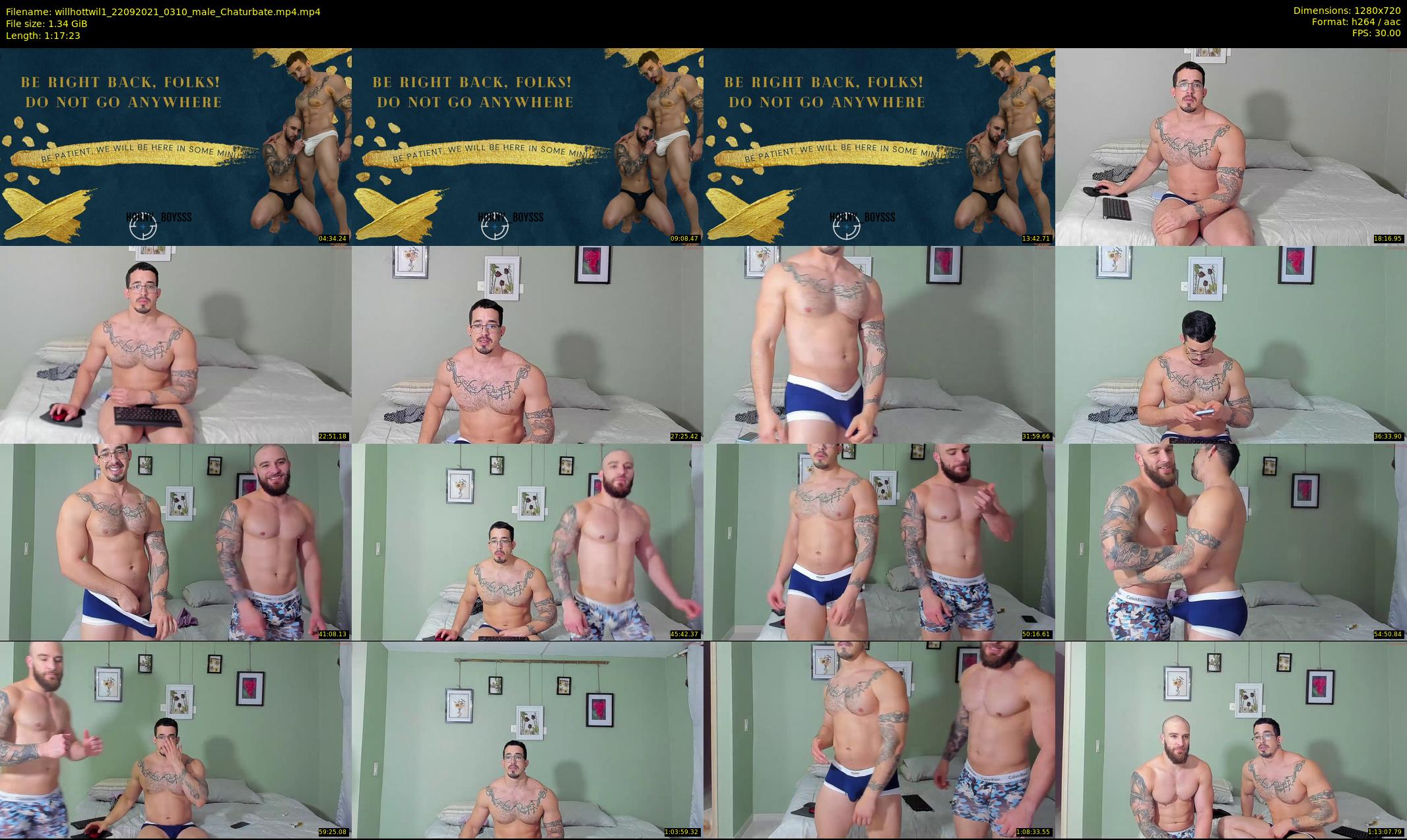 willhottwil1 — 78 minute Chaturbate couple cam show recording, 720p, Sep 22, 2021