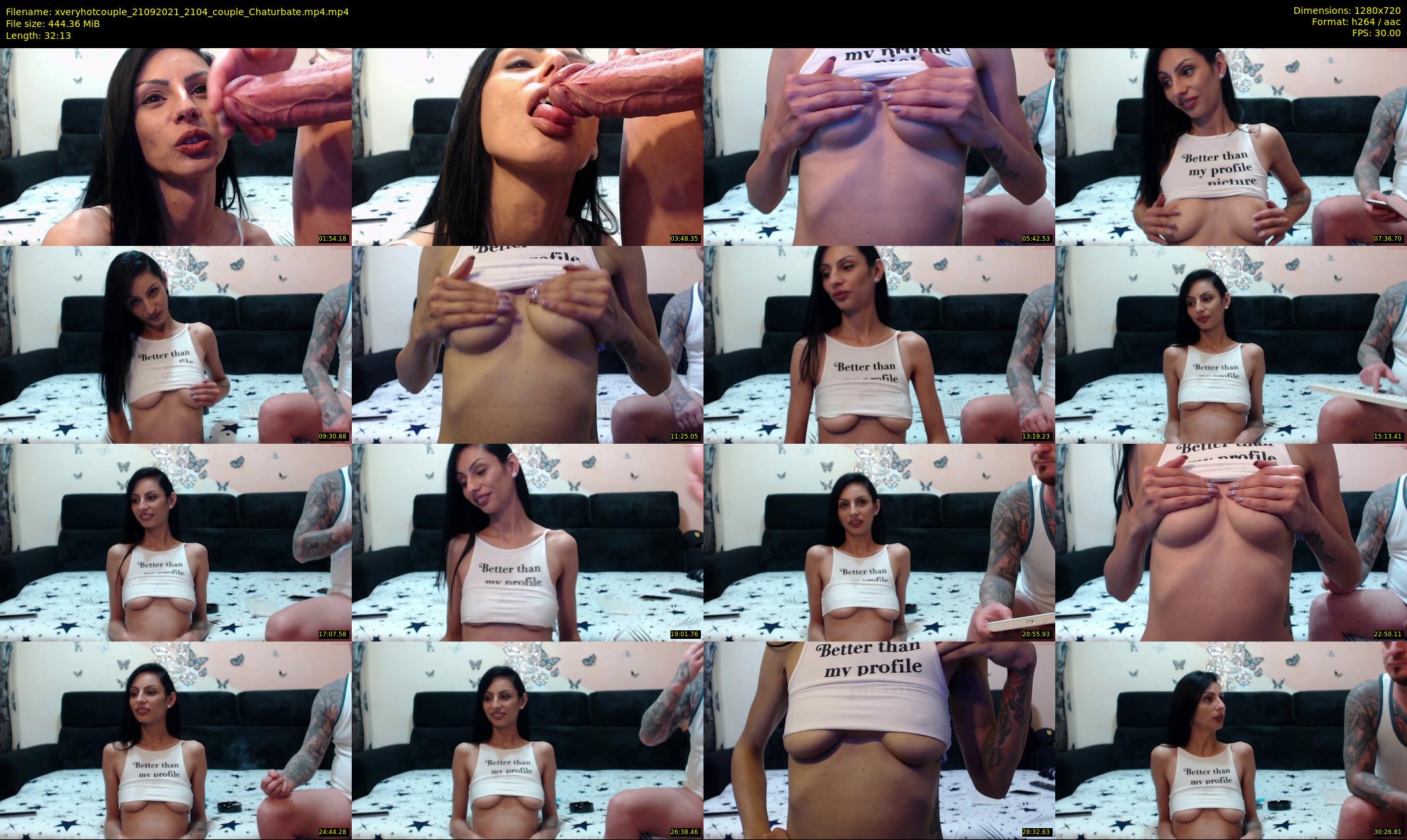 xveryhotcouple — 33 minute Chaturbate female cam show recording, 720p, Sep 21, 2021