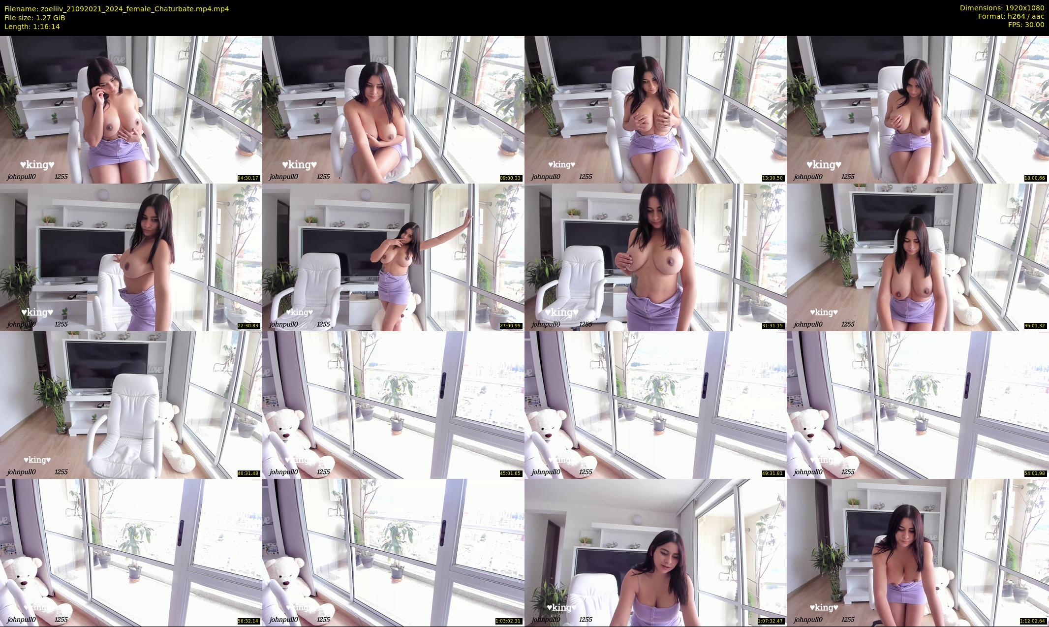 zoeliiv — 77 minute Chaturbate female cam show recording, 1080p, Sep 21, 2021