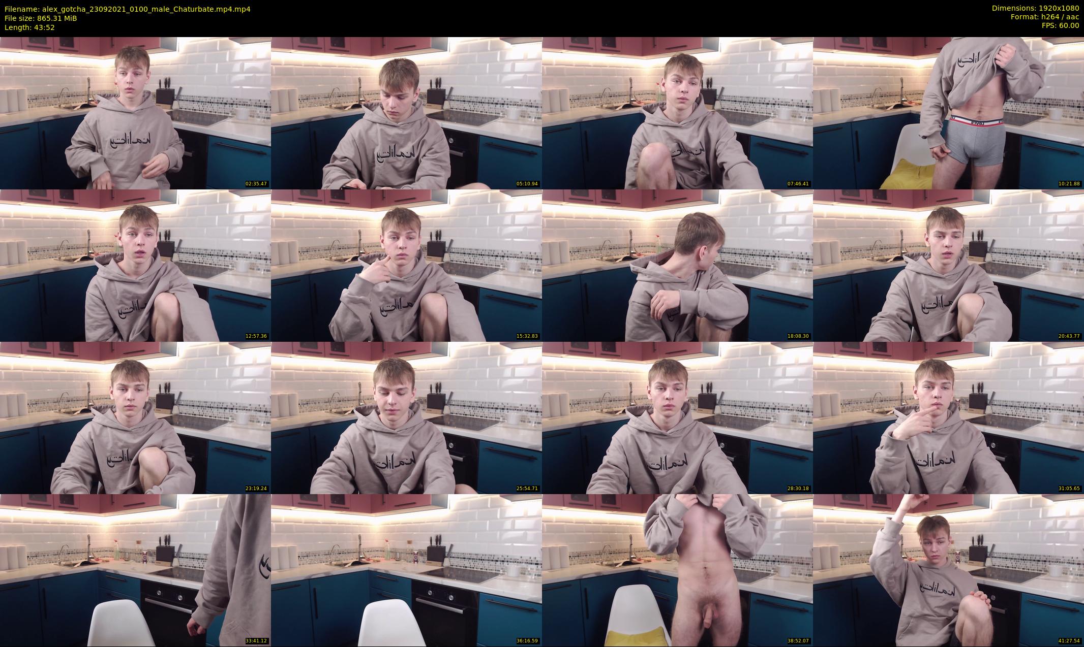 alex_gotcha — 44 minute Chaturbate male cam show recording, 1080p, Sep 23, 2021