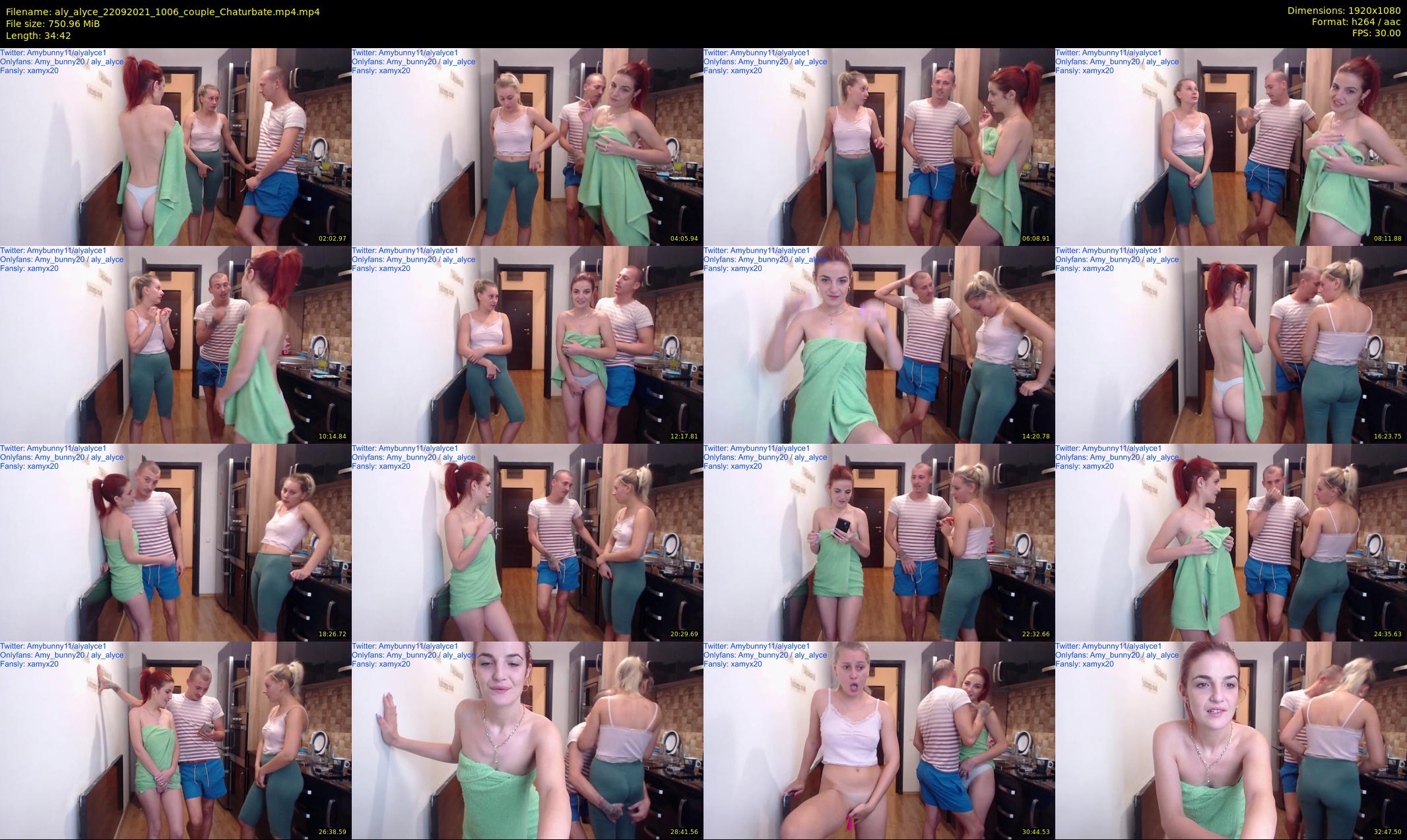 aly_alyce — 35 minute Chaturbate female cam show recording, 1080p, Sep 22, 2021