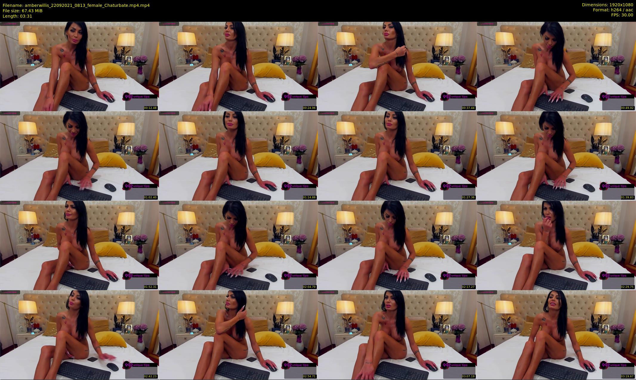 amberwillis — 4 minute Chaturbate female cam show recording, 1080p, Sep 22, 2021